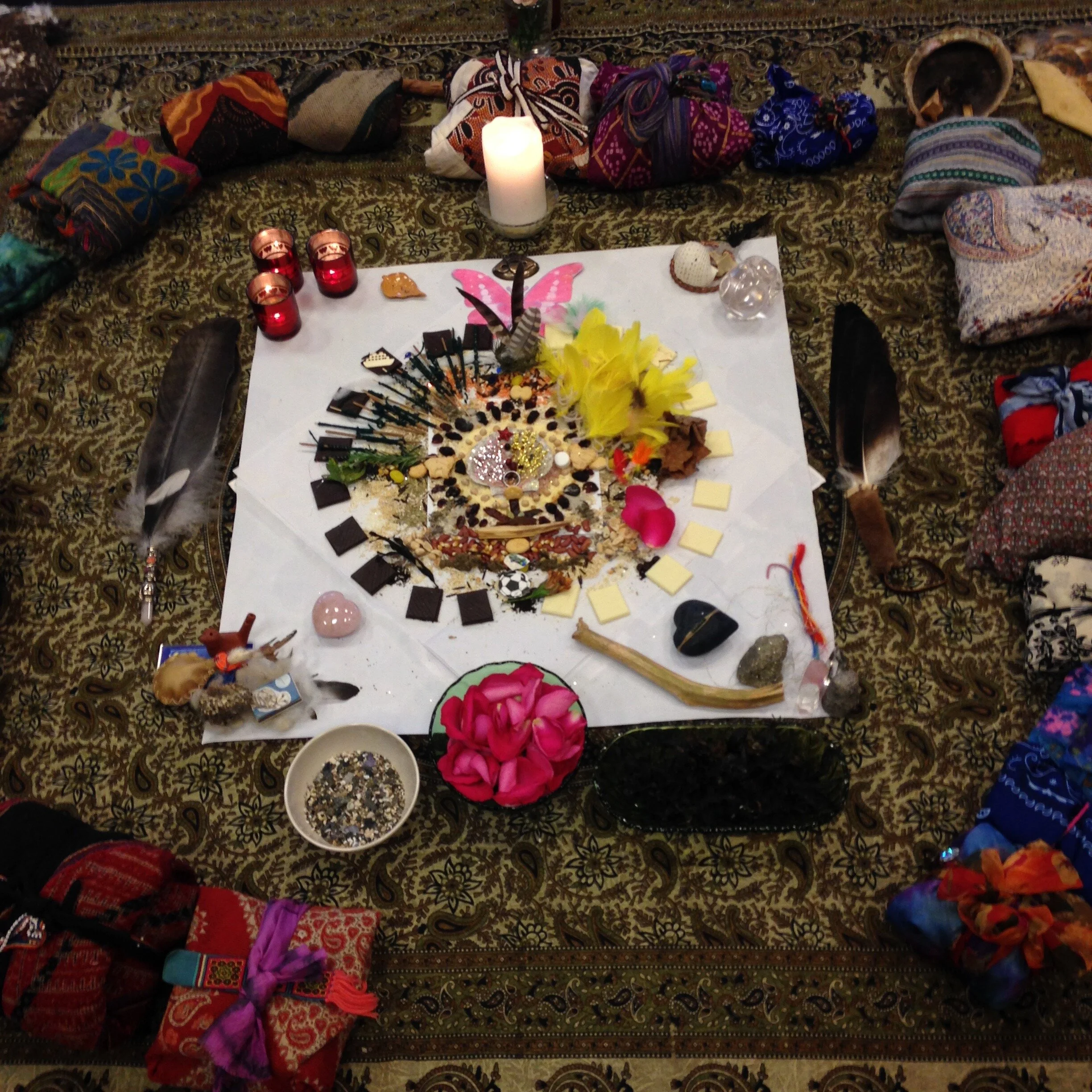 Center altar in circle - Angela Prider