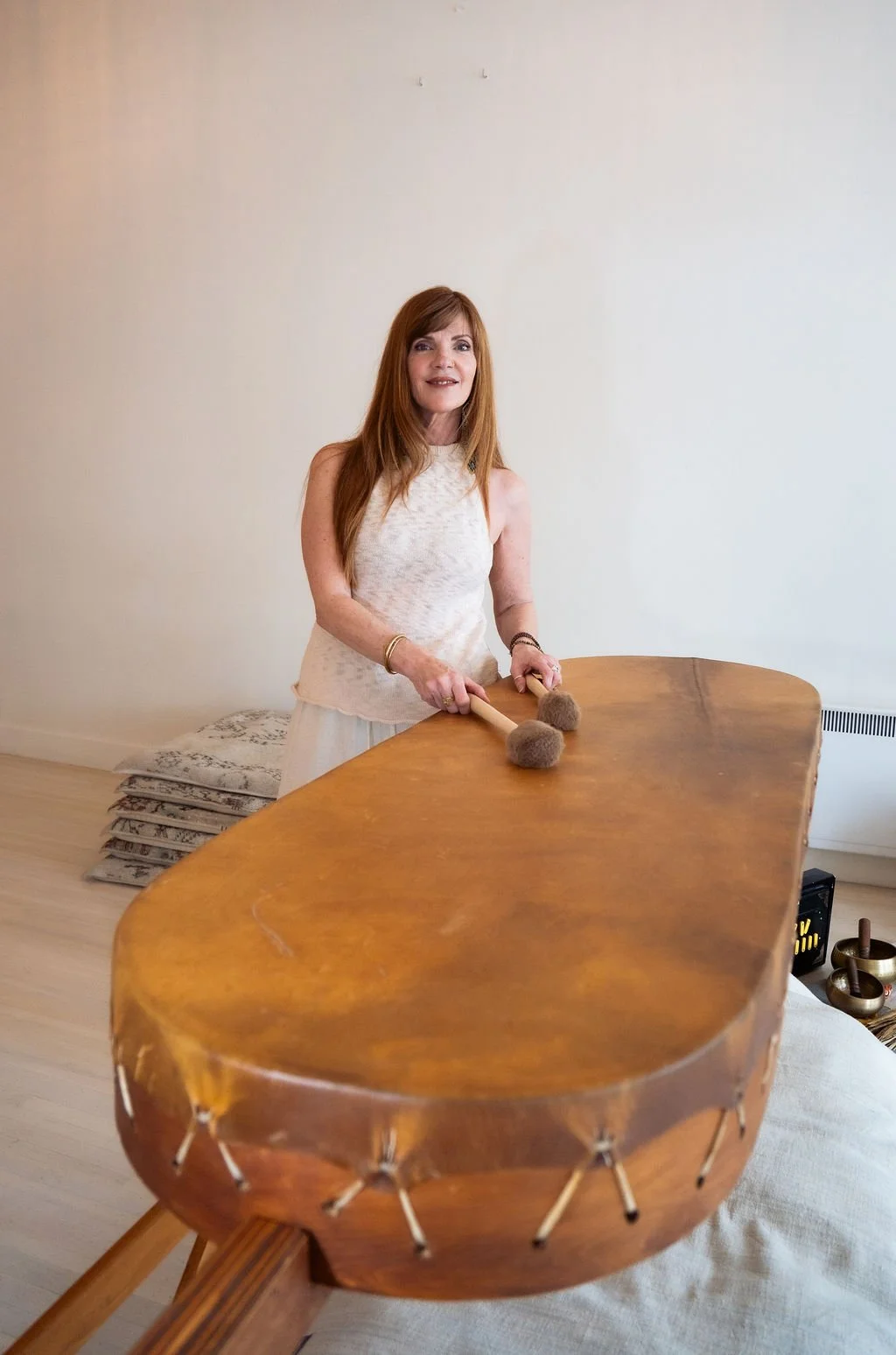 angela-prider-shamanic-practitioner-sound-healer-unity-drum-horse-hide