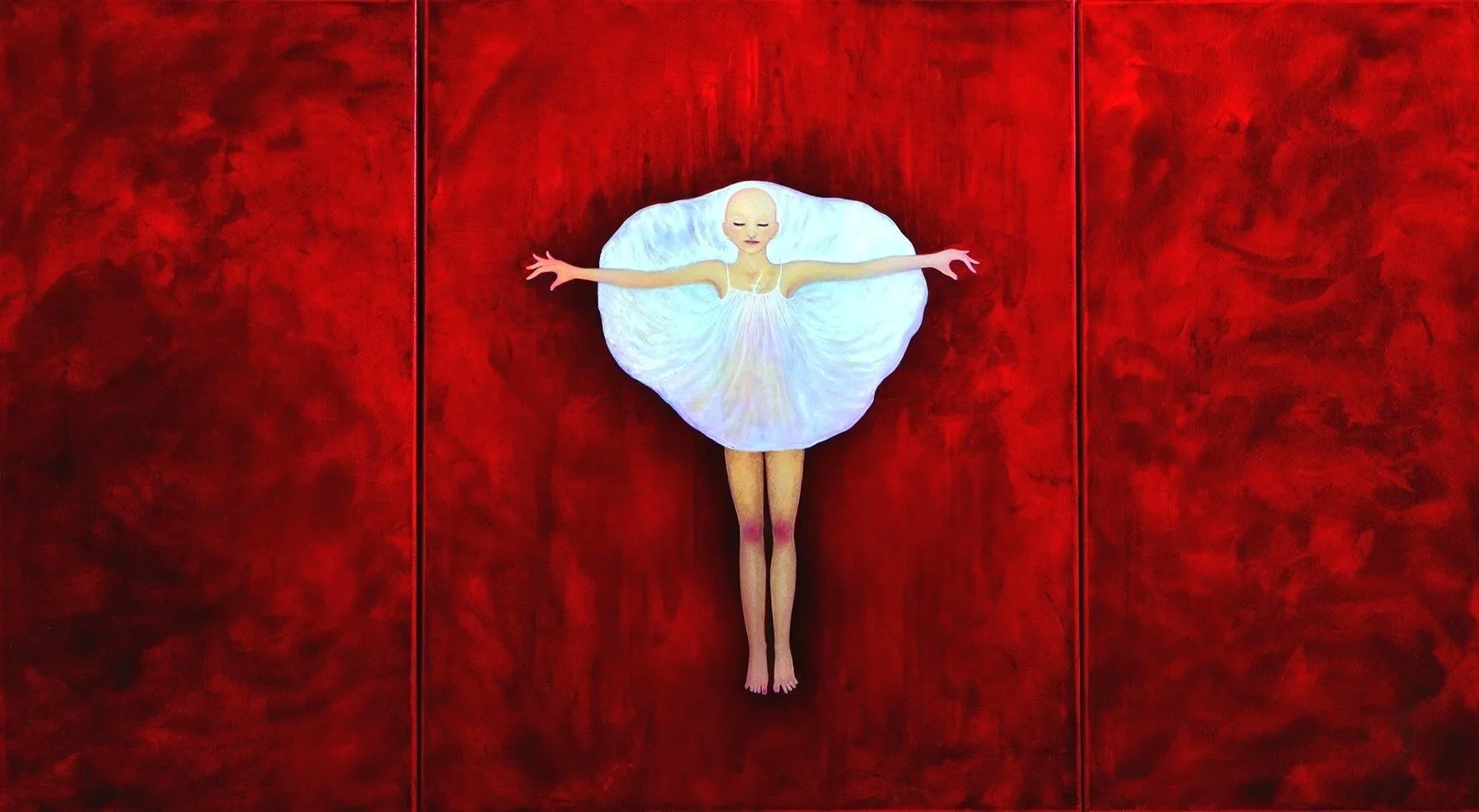 Petite fille en corolle