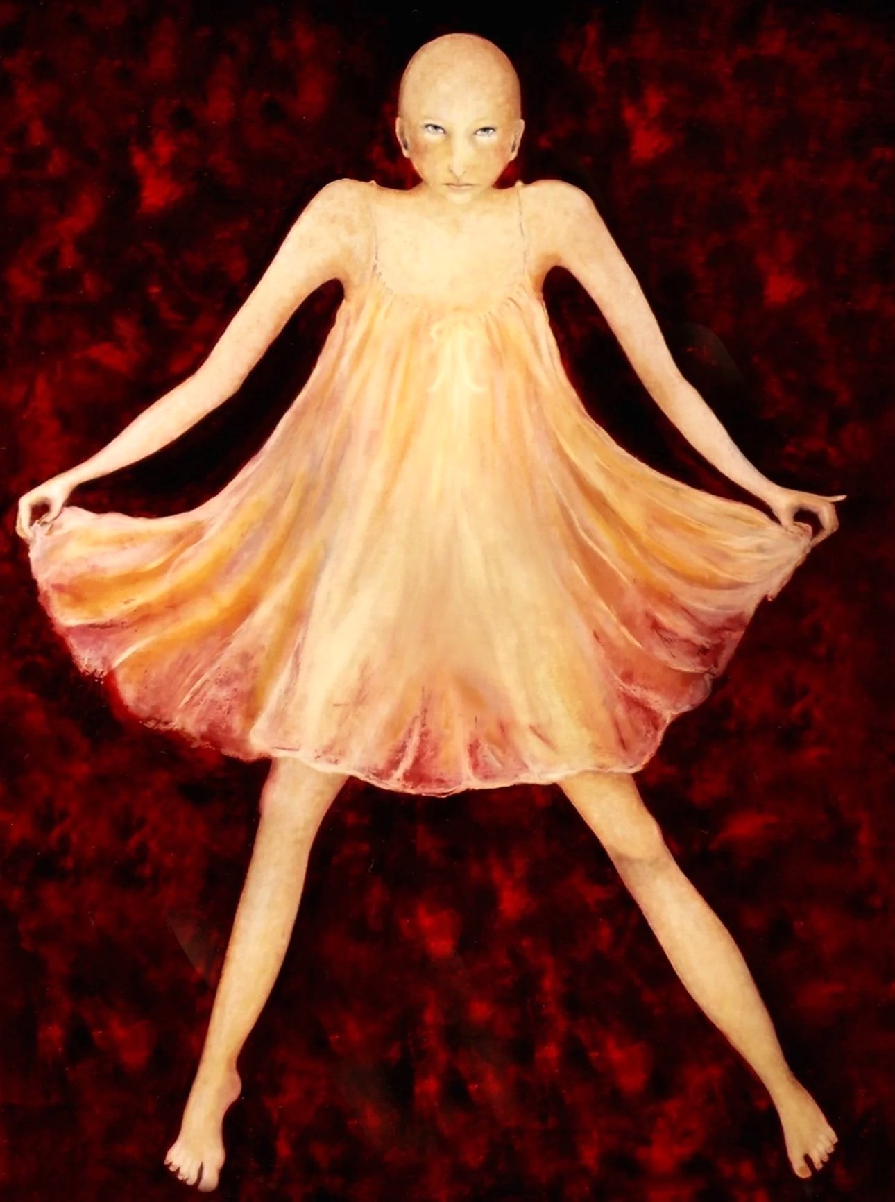 PETITE FILLE EN COROLLE