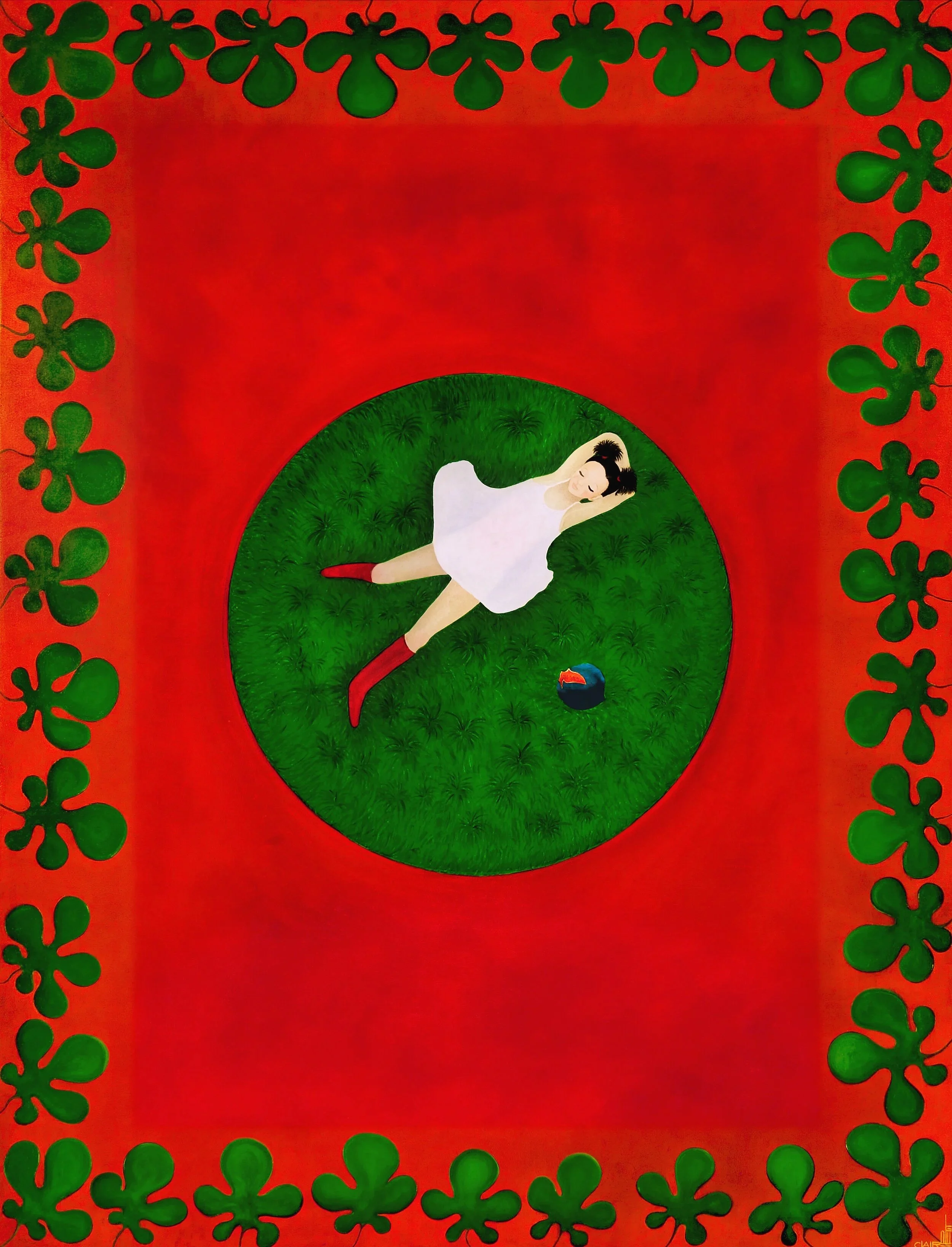 Sieste sous les figuiers