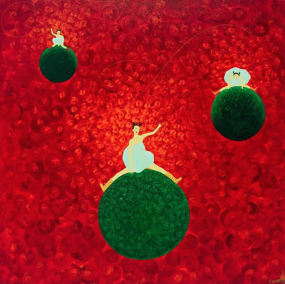 Riding the planets @ClairePetit