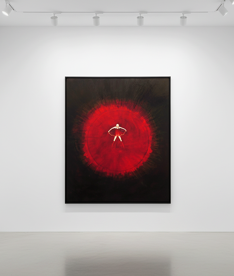 "WHO DO YOU THINK I AM ?"   125 x 155cm     ©Claire Petit