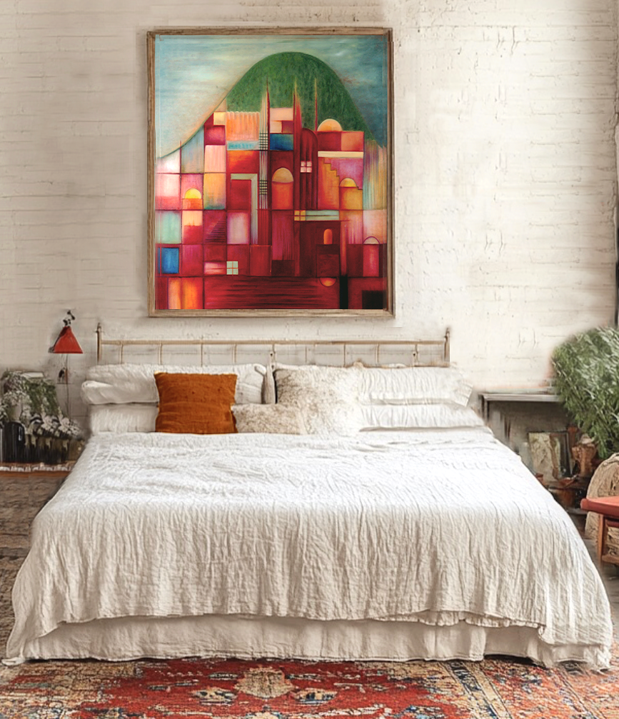 "OAXACA DANS MES YEUX"  oil on canvas        ©Claire Petit