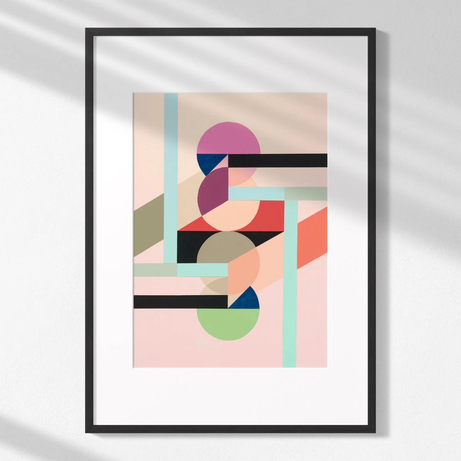 Tone In Trees_20 x 25_Frame Black with mat_1500.jpg