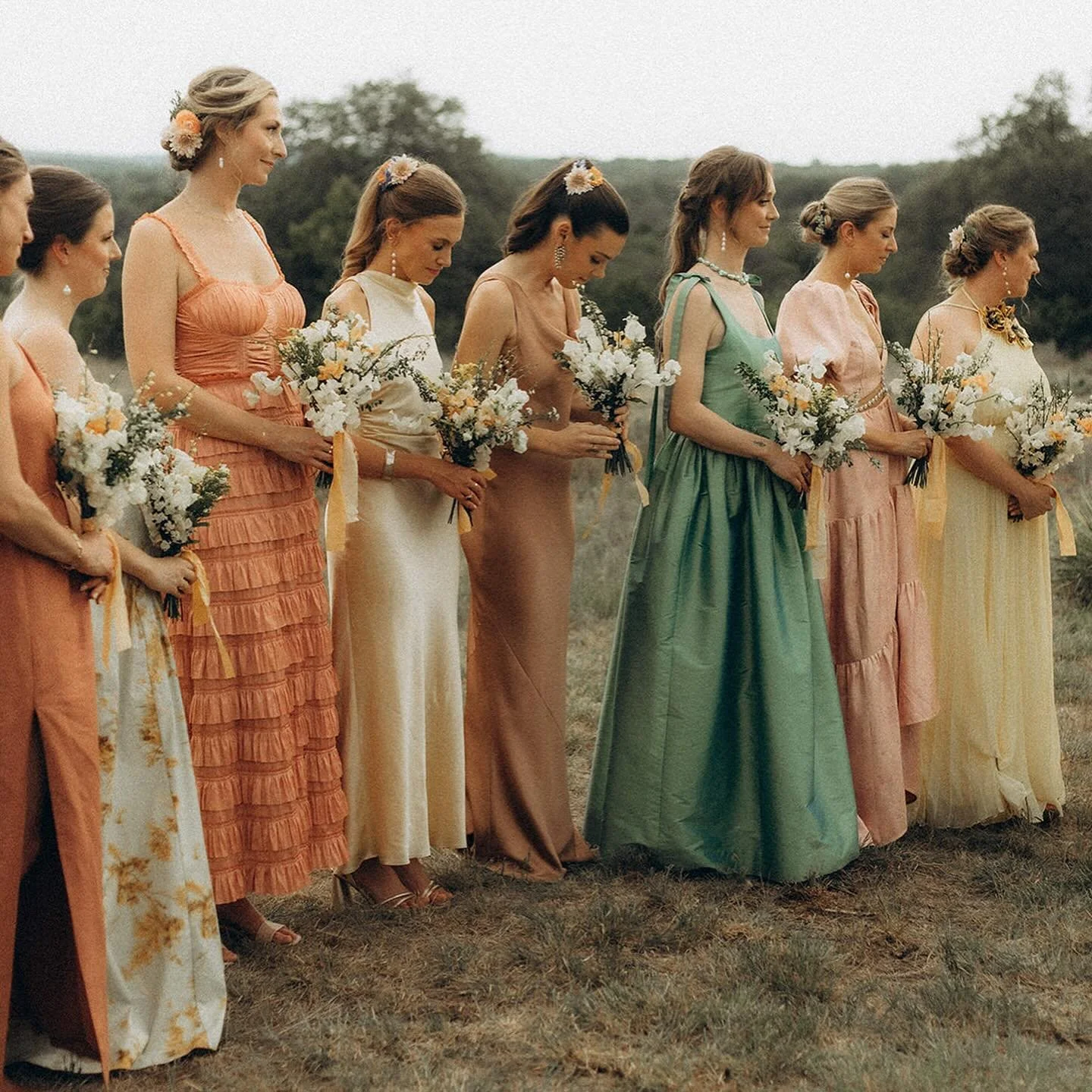 Bailey + James ~ 5&bull;17&bull;25 ~ married at the family ranch and captured like a perfect painting by @whit.mcguire 💛 this one felt extra special. B stayed away from all the tired trends, the ones we see over and over again on Pinterest😮&zwj;💨,