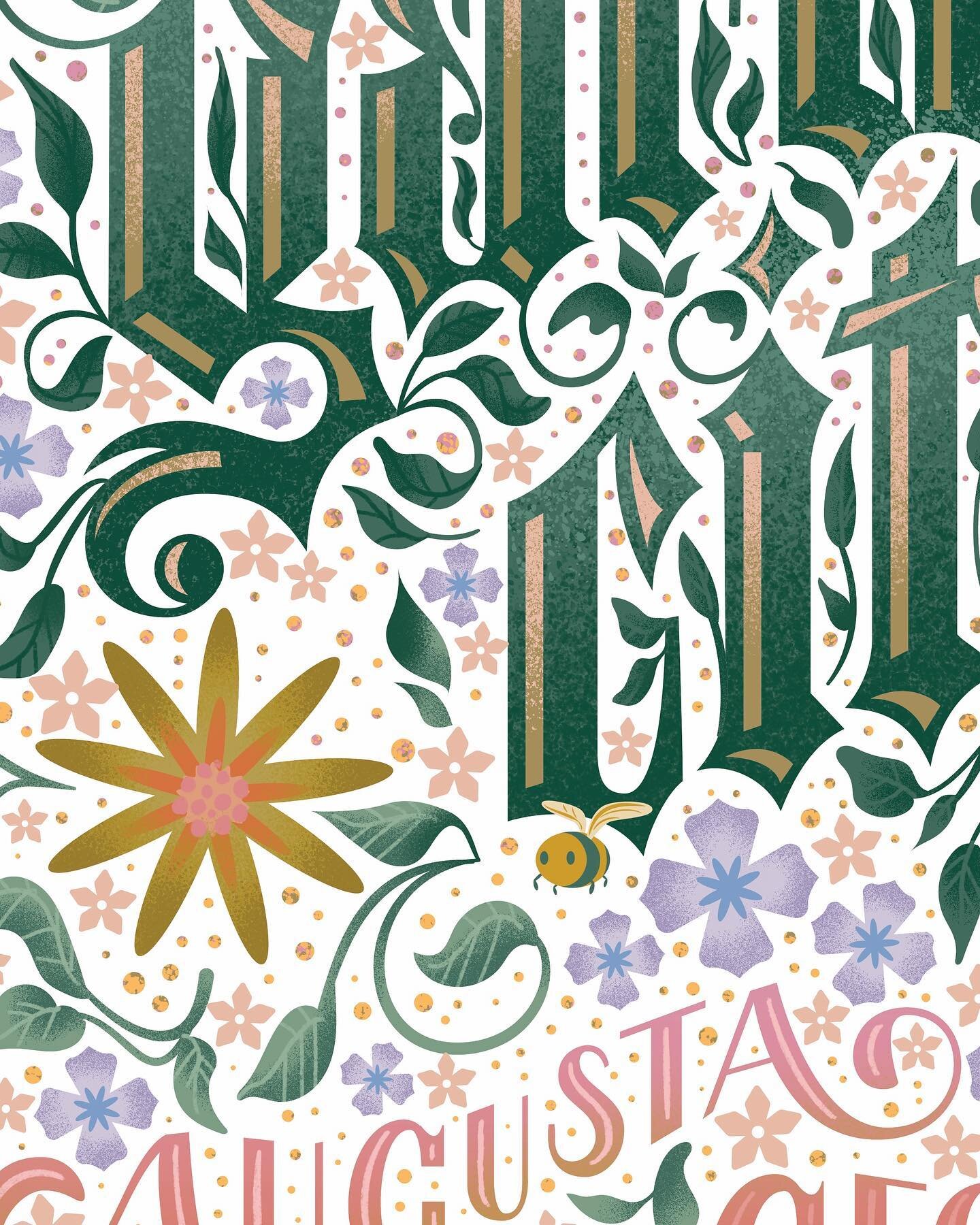 Despite sweltering temps, I&rsquo;m honored to be celebrating the beauty of the Garden City at the 2023 Augusta Poster Show; here&rsquo;s a lil&rsquo; sneak peek at my design.

I&rsquo;m thrilled to be a part of thirty stellar artists with ties to AU