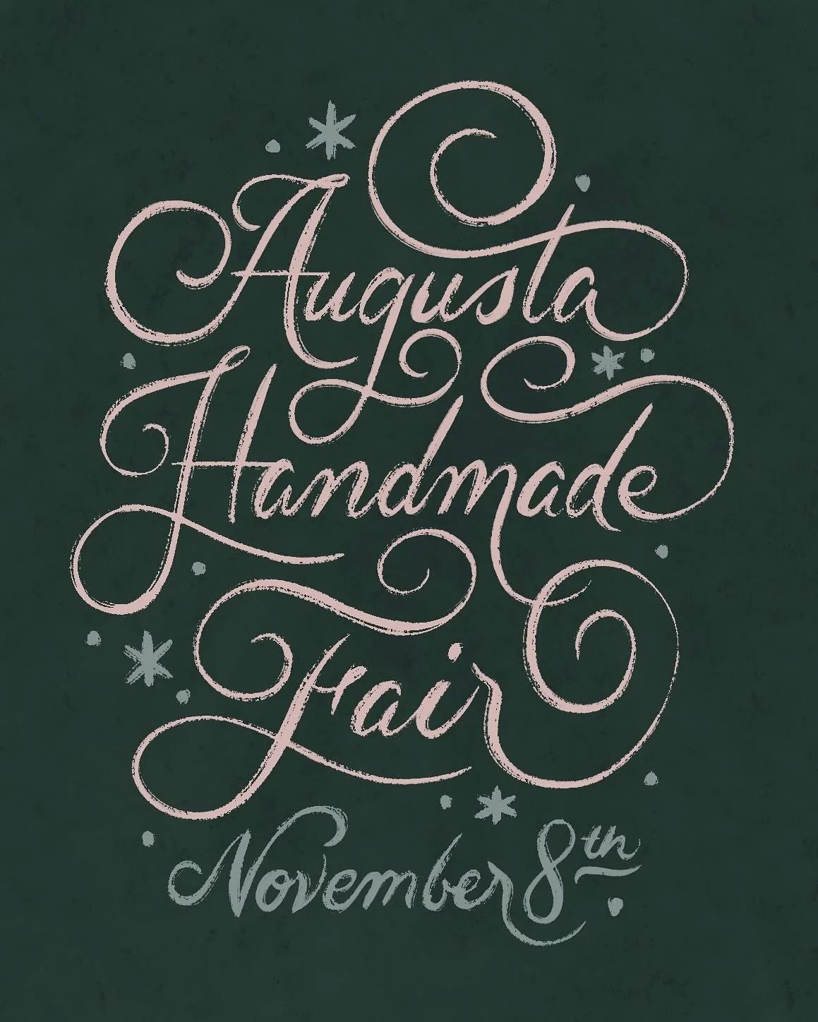 I&rsquo;m excited to announce that I&rsquo;ll be a vendor at the @augustahandmadefair on Saturday, November 8th!

This is my *absolute fav* local shopping event each year. It&rsquo;s a thoughtfully-curated showcase of stellar local artists and talent