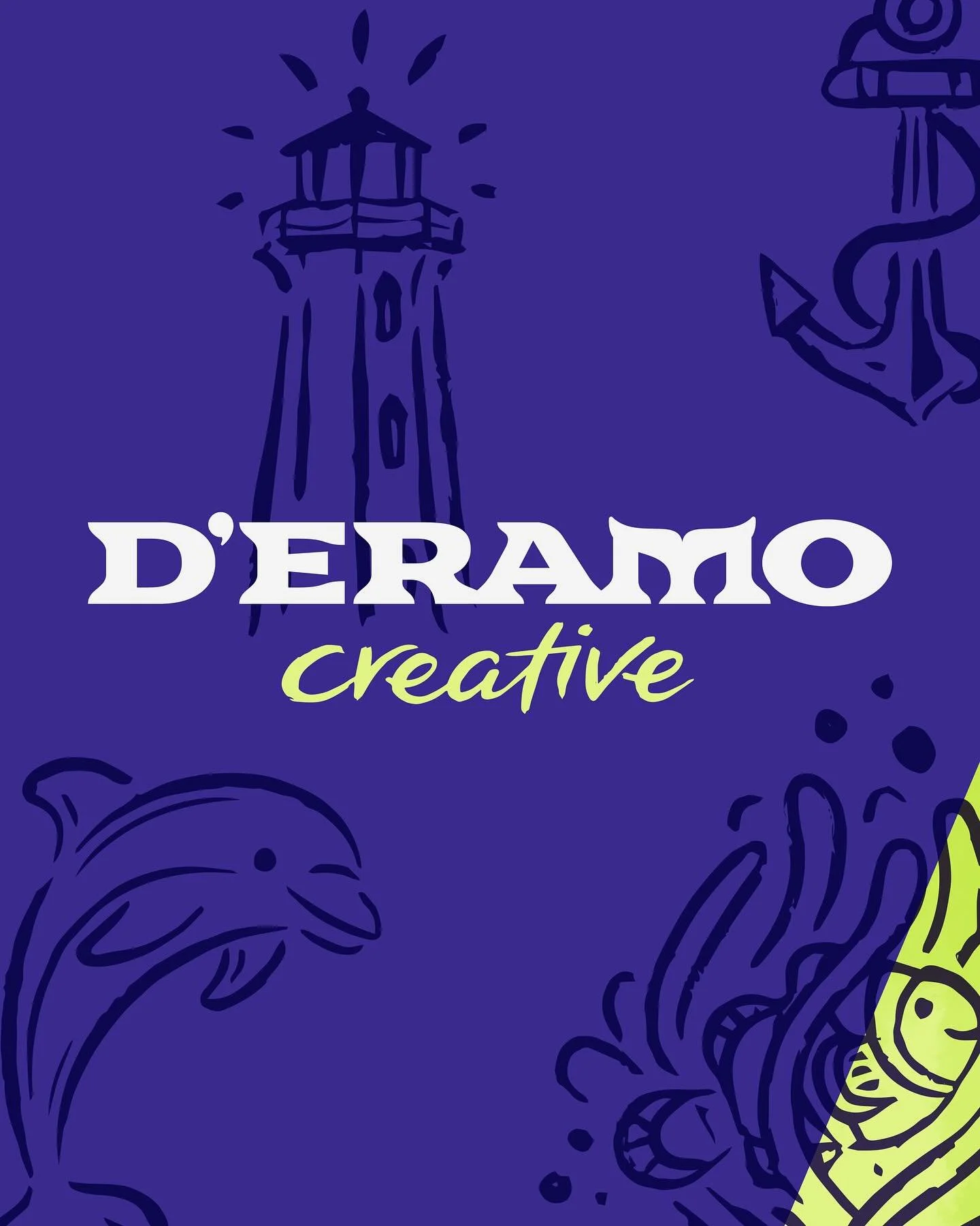 World, meet D&rsquo;Eramo Creative. I so enjoyed working with Rachael at @deramocreative to create this nautical-themed brand for her newly-launched biz, helping marketing teams at both non-profits and businesses better engage with their donors and c