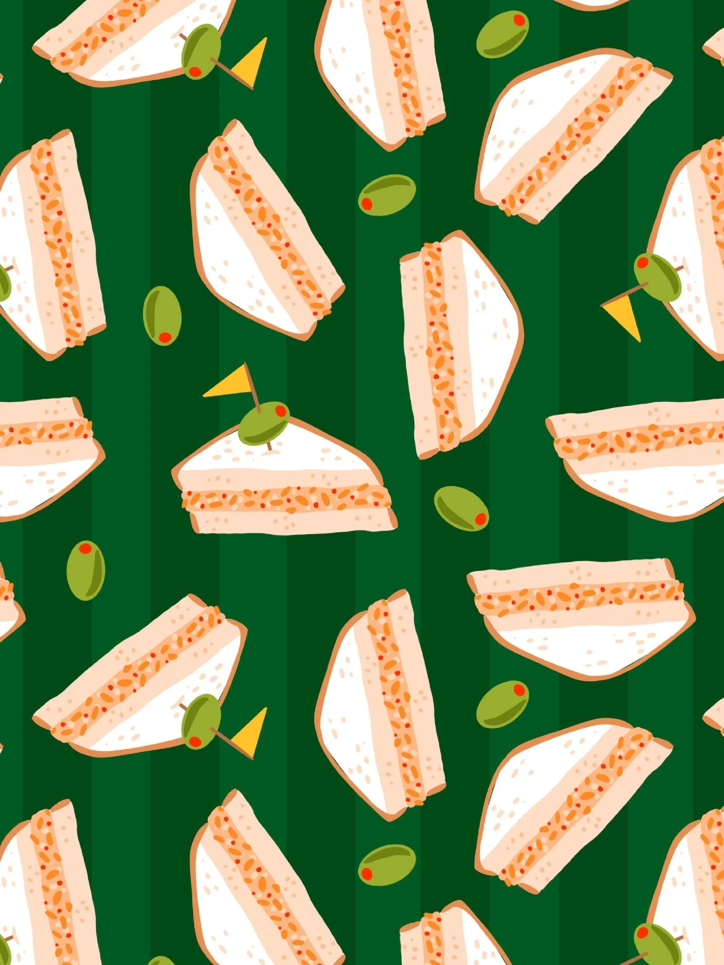 just here for the pimento cheese tbh ⛳️🏌️&zwj;♂️🍞🧀