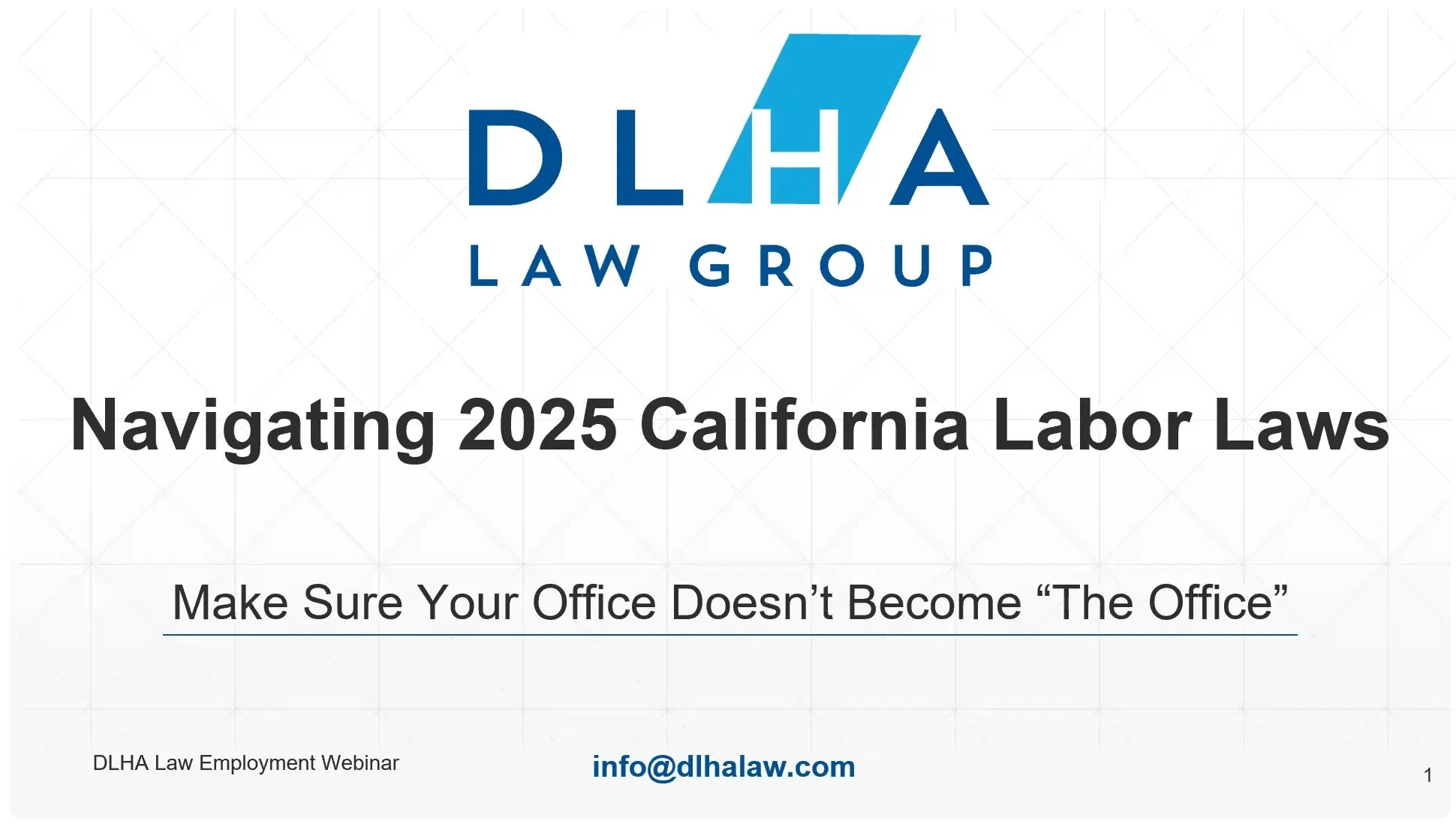 Navigating 2026 California Labor Laws 