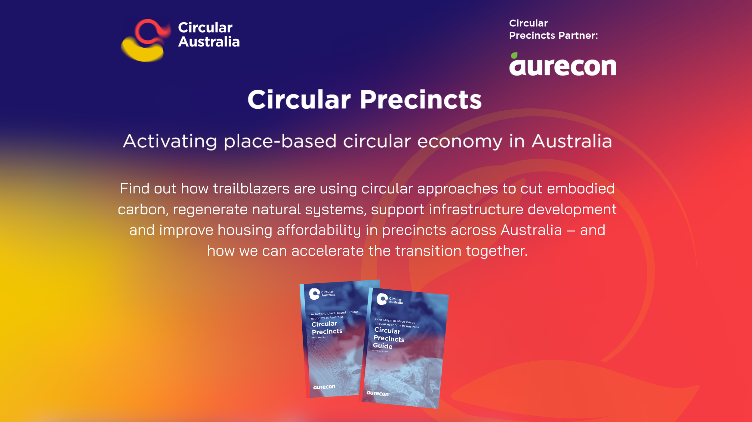 Circular Economy Precincts Accelerator Agenda 
