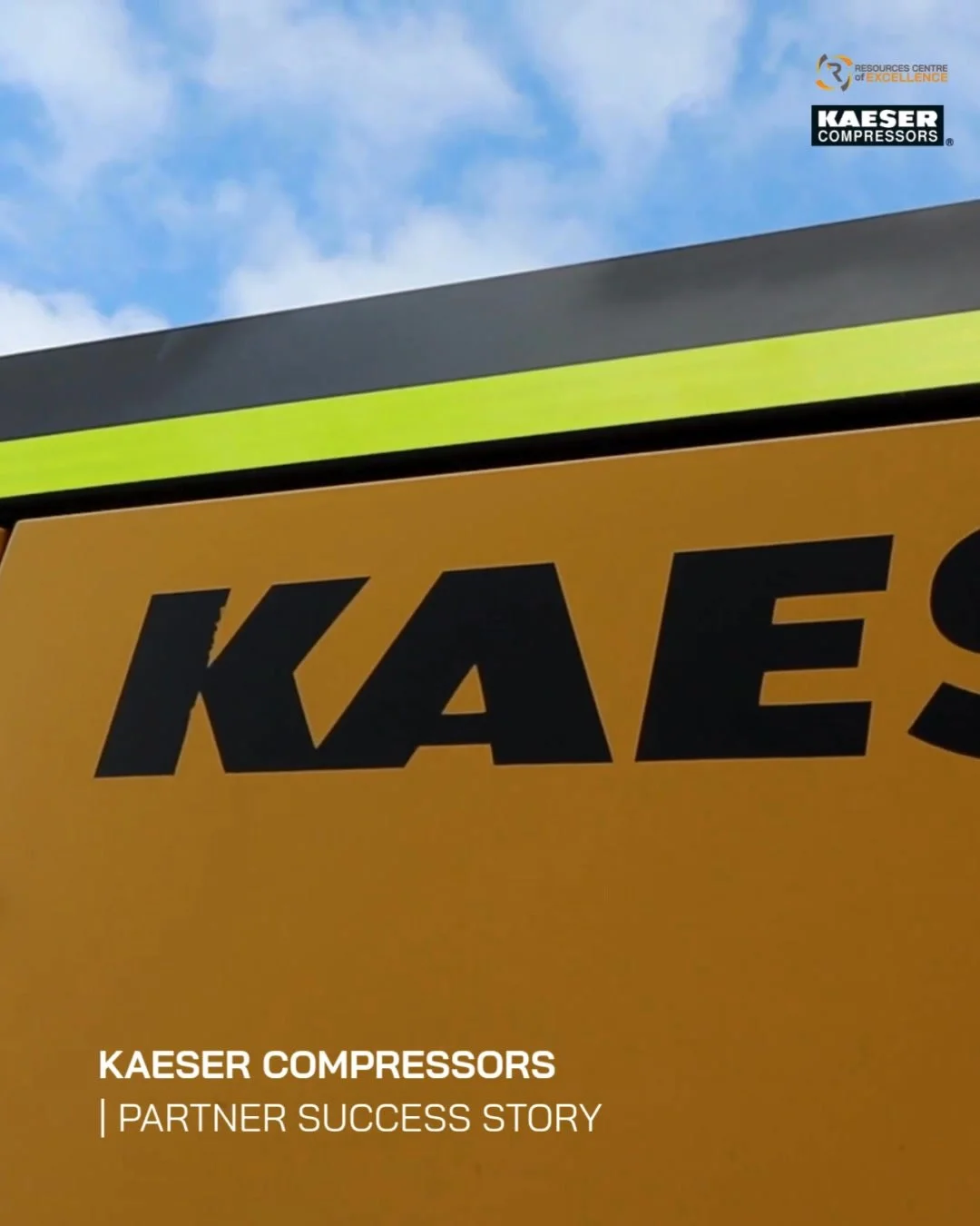 Product Partner Success Story 👏
@kaesercompressorssa have three of their compressors on display here at the Resources Centre of Excellence and one of them has recently been sold!
It just goes to show, whether it’s a big piece of equipment or