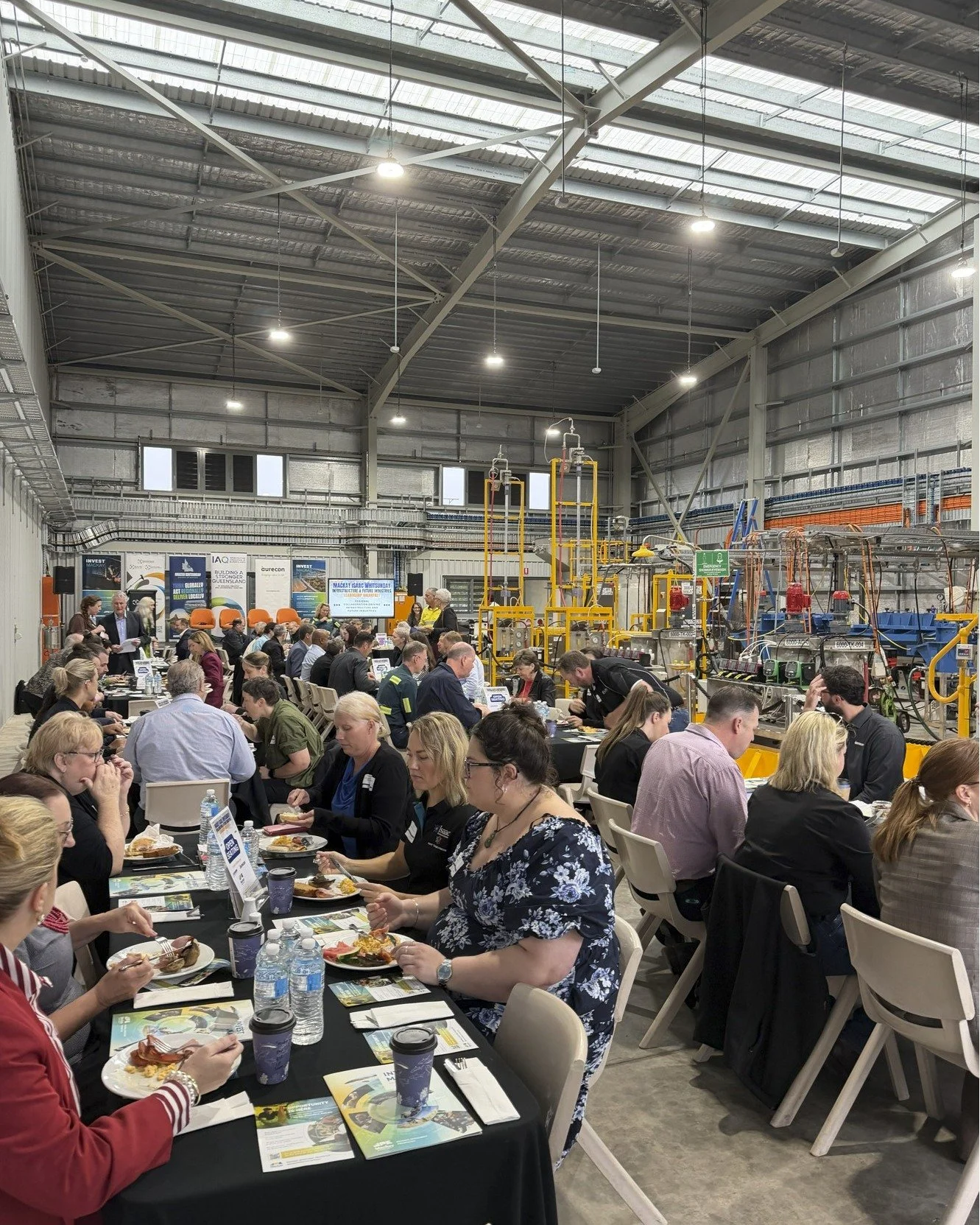 Resources Centre of Excellence was proud to host the Mackay Isaac Whitsunday Infrastructure &amp; Future Industries Leadership Breakfast in partnership with infrastructure association qld, in our newly commission Flexi-Lab in the Future Industries Hu
