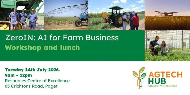 ZeroIN: AI for Farm Business - Workshop &amp; Lunch