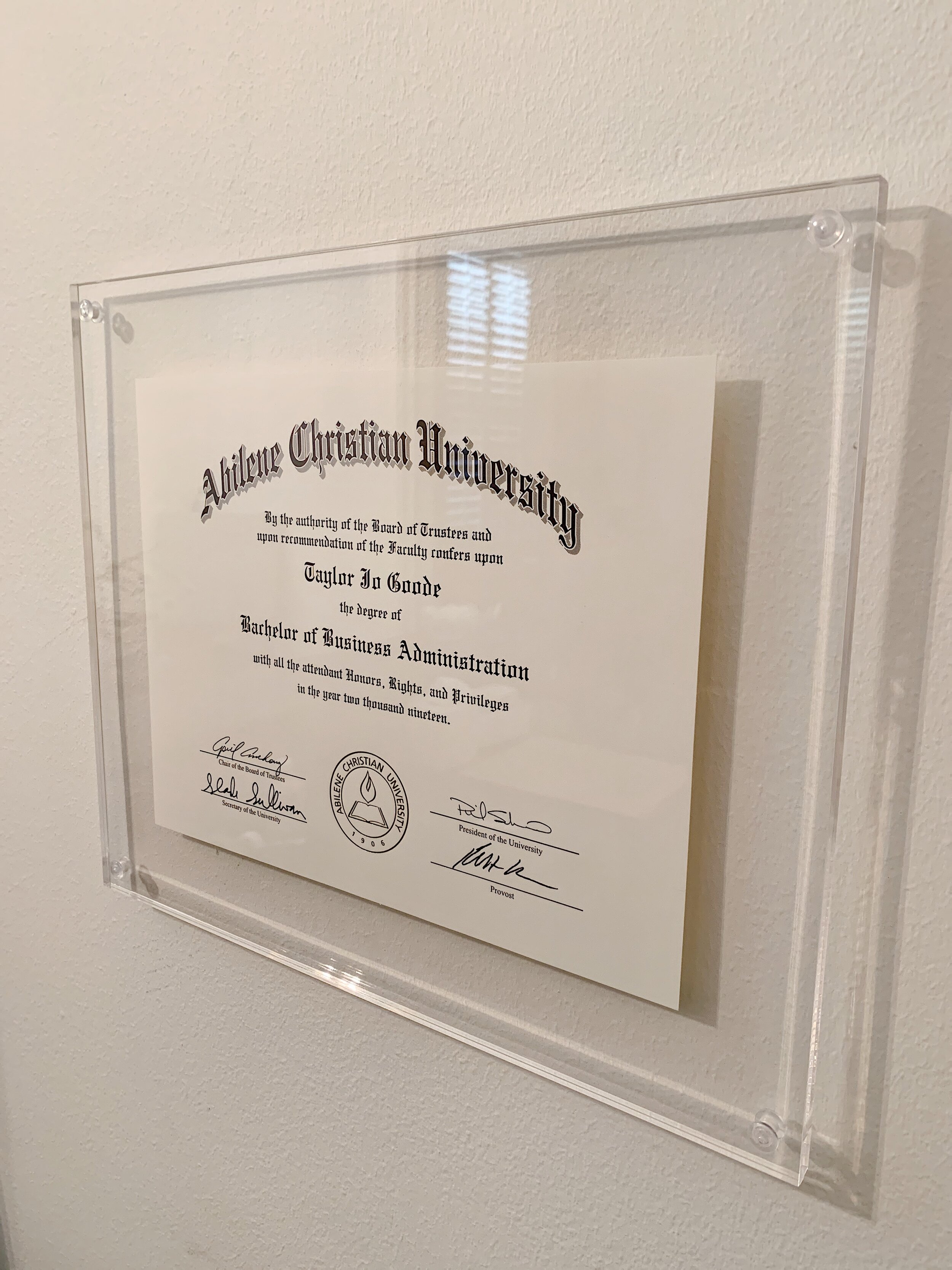 1 3/4 Inch Border Frame