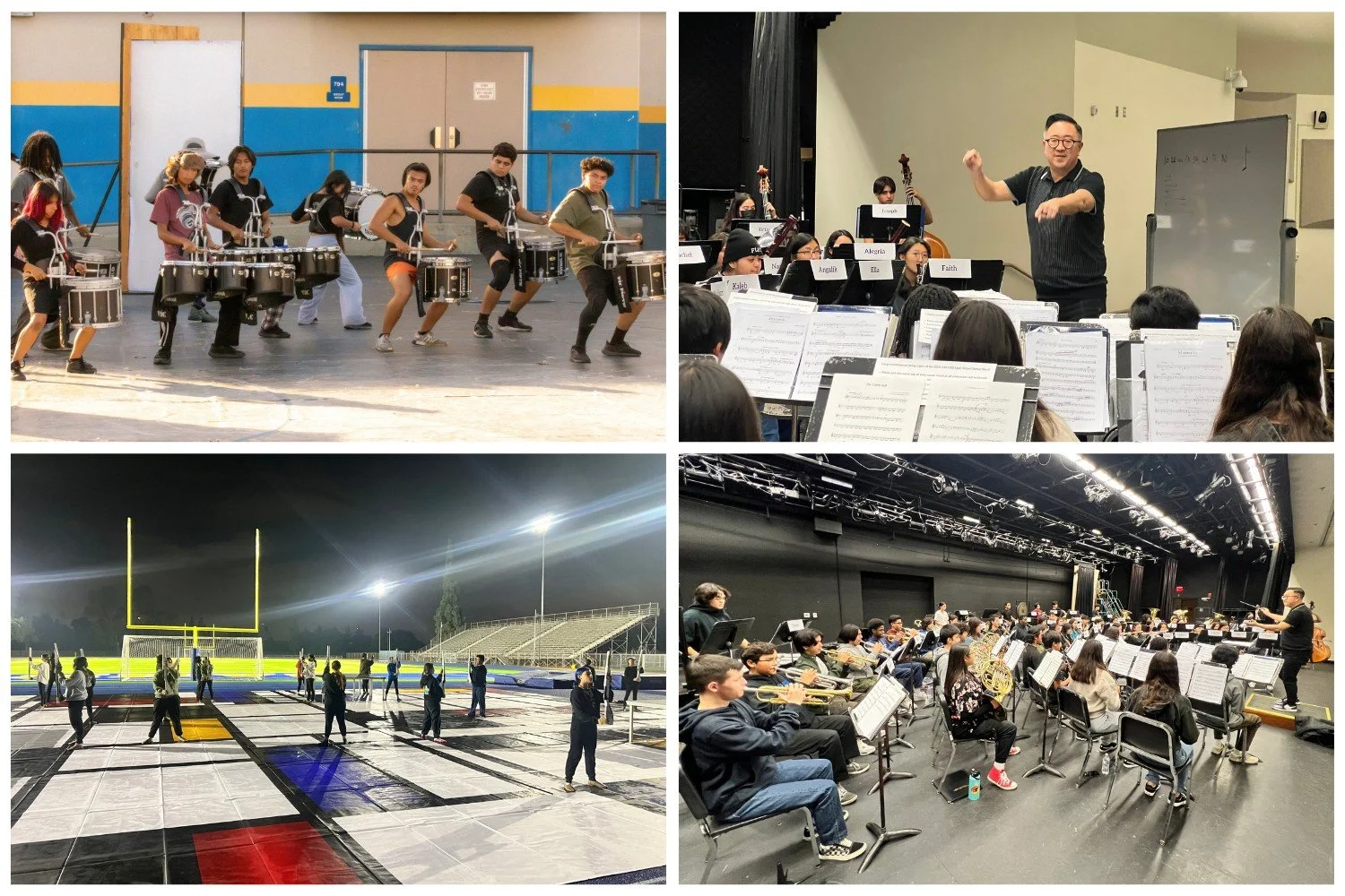 1ST DRUMLINE &amp; GUARD SHOW THIS SATURDAY!