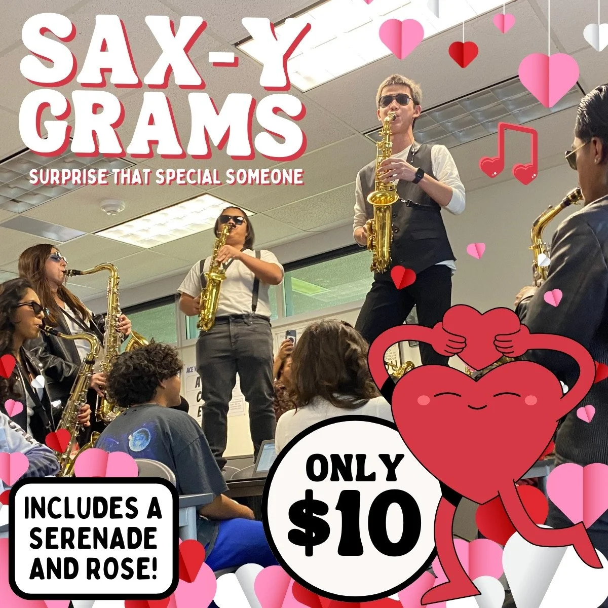 Sax-y gram! 💕🎷