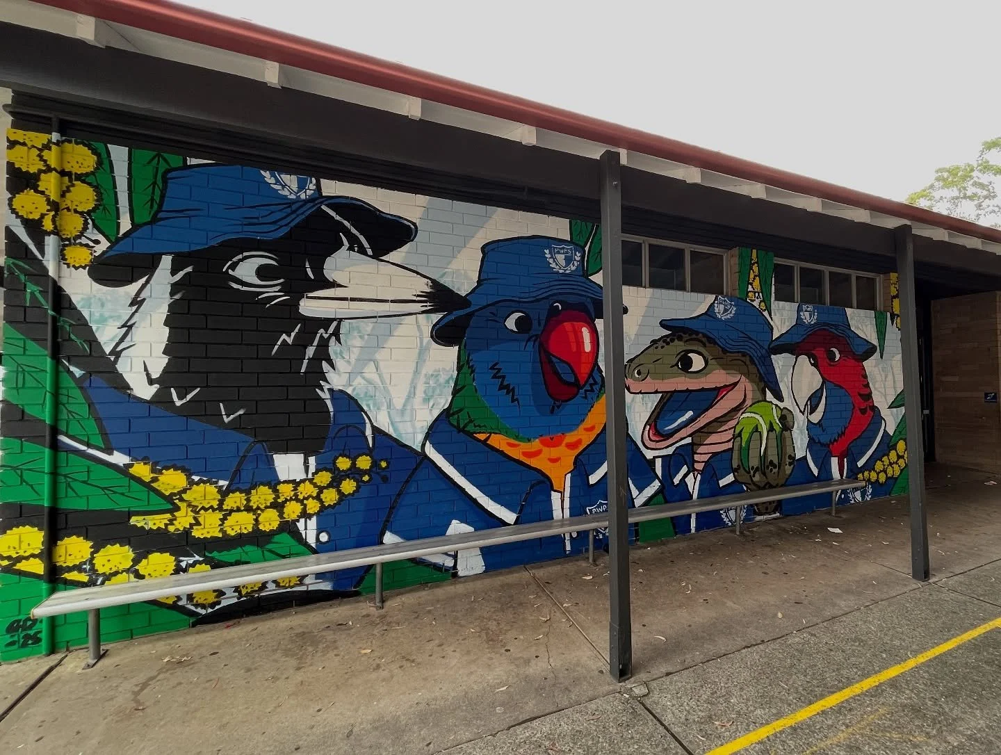 Back in the studio for 2026 working on some stuff I can&rsquo;t post about yet so here&rsquo;s some 2025 things I didn&rsquo;t post part 1 

&ldquo;Let&rsquo;s Play!&rdquo;
Part of a project for Parramatta West Primary school to bring some colour to 