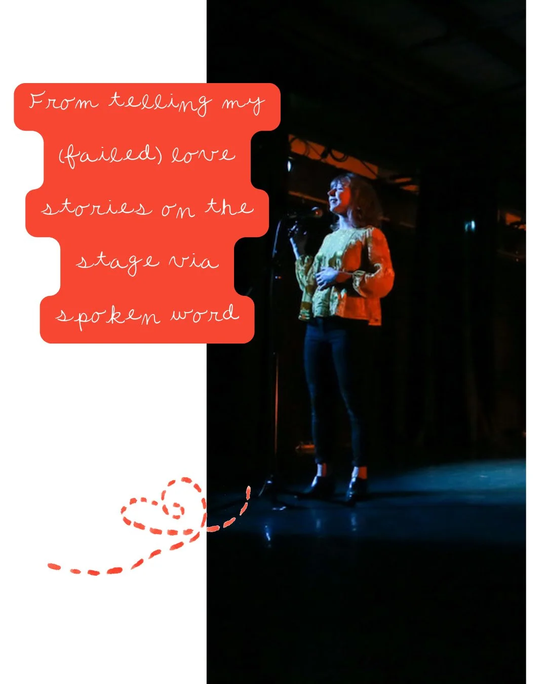 Spoken word poet to wedding stationery designer is not your average creative career progression, but when you get to the heart of it, it all makes sense. For me, it's always been about telling stories that foster connection - and now I get to do it i