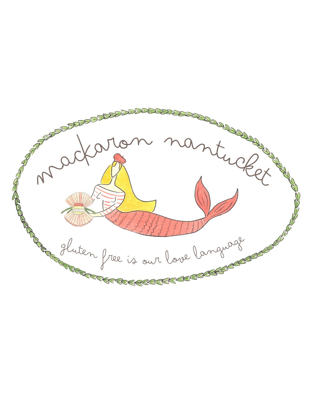 The other week I shared that I offer brand design, and then realized that I never fully introduced you to @mackaronnantucket's brand assets! Helping bring this brand to life last year was a dream come true - weaving French inspiration with classic is