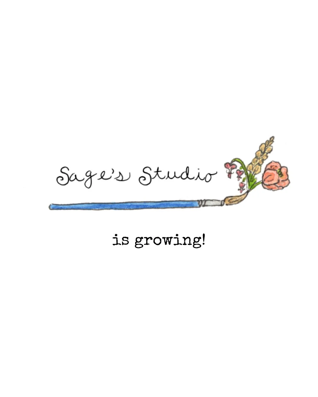 Growing my studio this season . . . in more ways than one!⁠
⁠
Working for myself and running a business where I get to use my creativity to support others has always been a dream - not just for me, but for my future children. While there is no right 