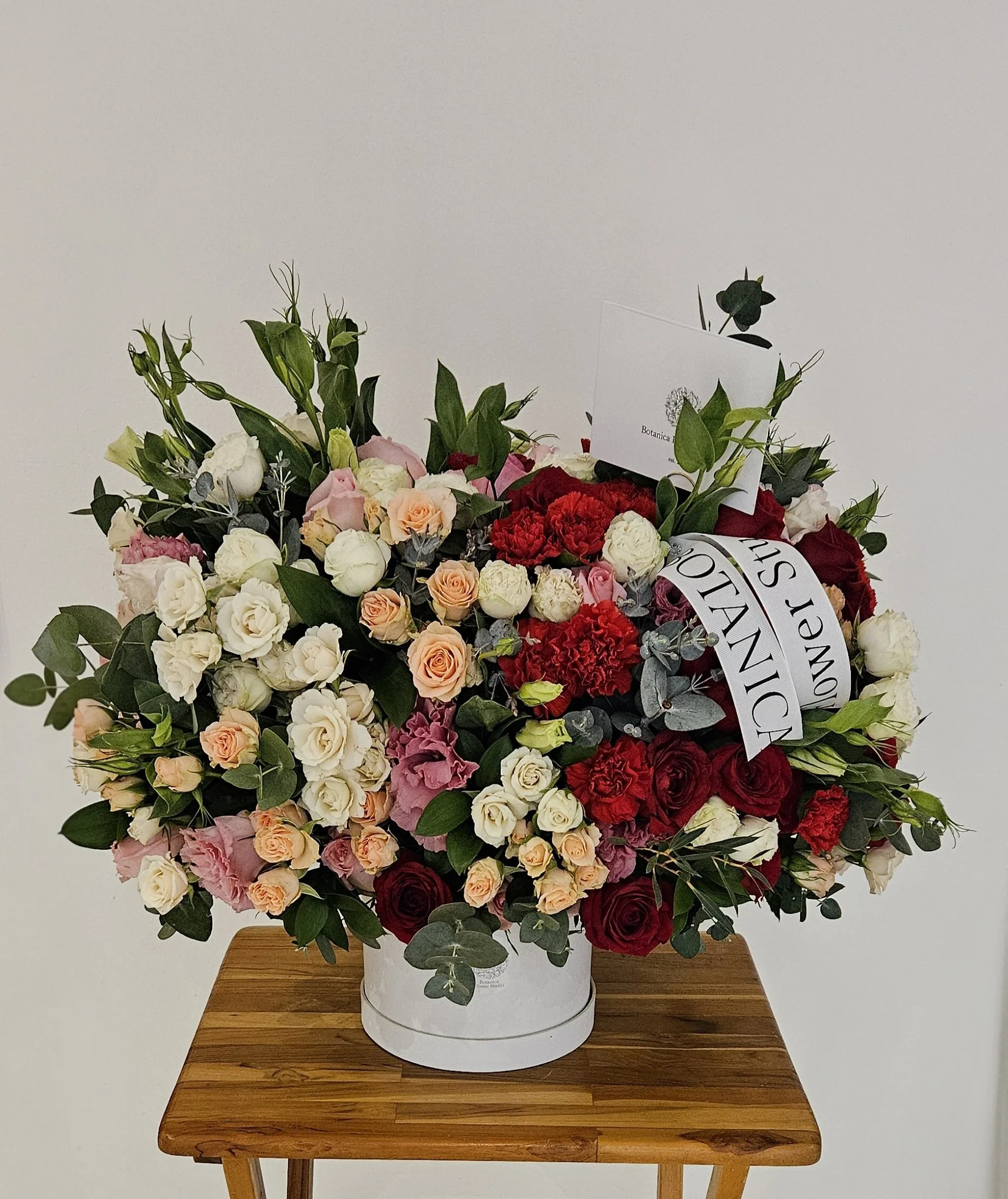 Flower Box de Rosas Bicolor