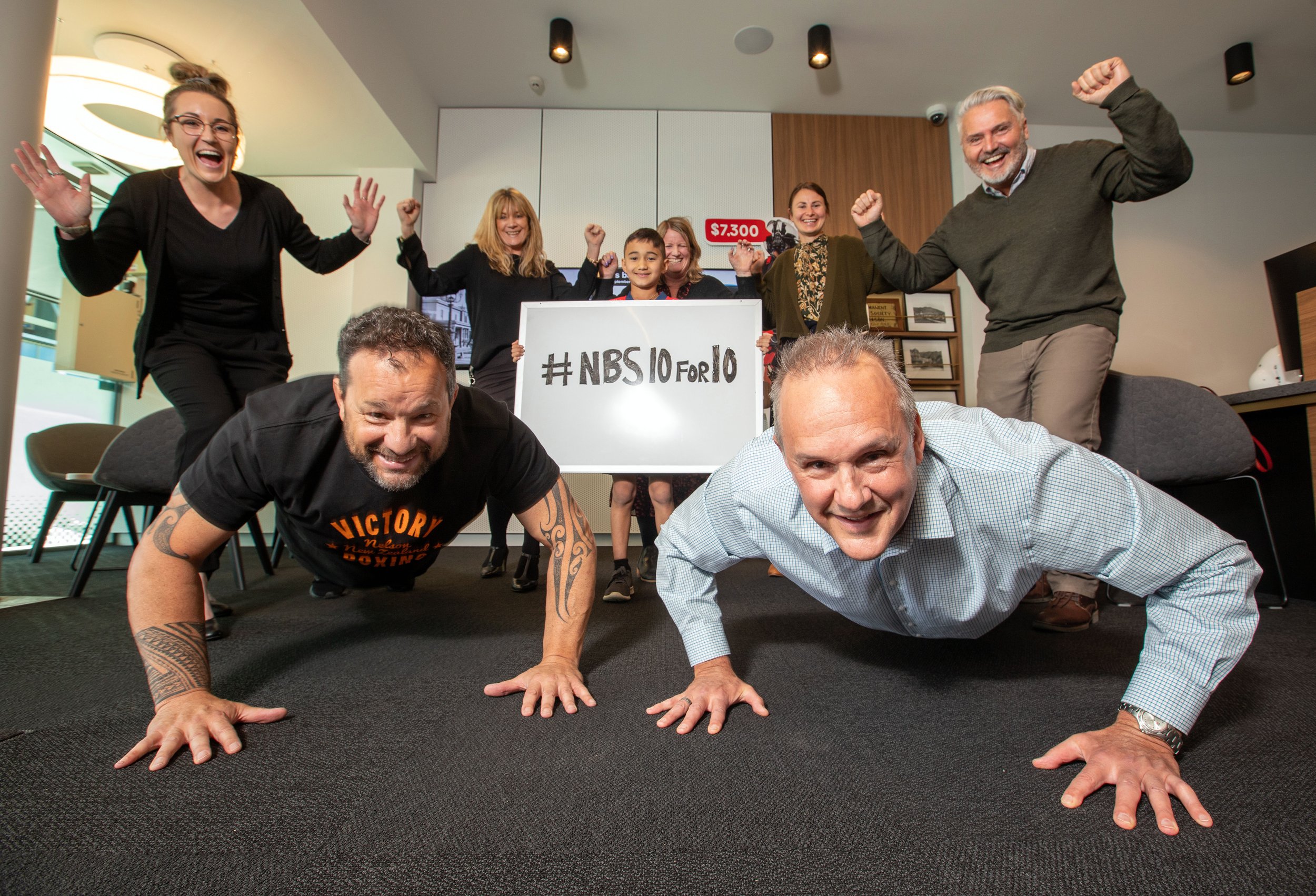 Getting behind a great idea and a great cause, and raising heaps of money for Nelson Tasman Hospice. 