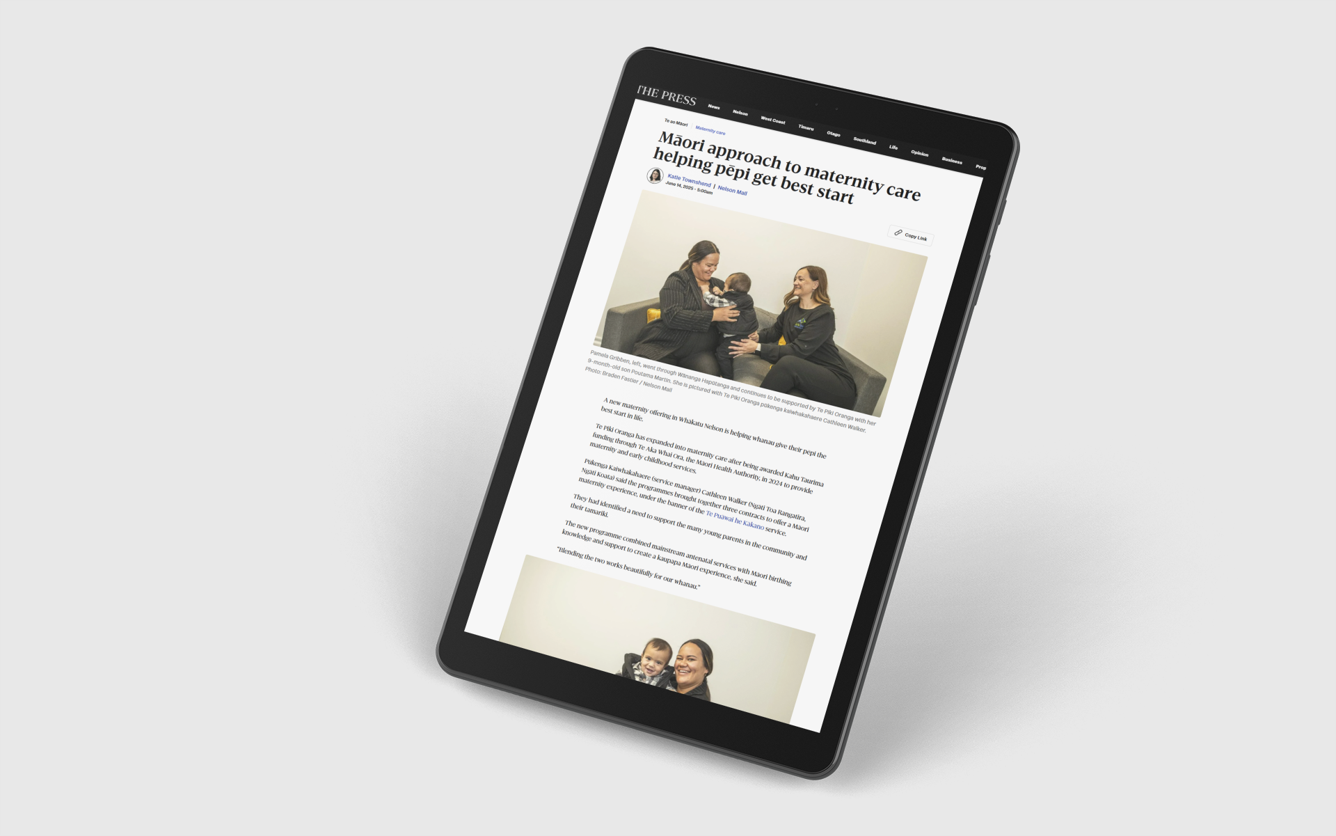 Te Piki Oranga - using national and regional media outlets to achieve transparency about funding and to inspire people to use healthcare services they are eligible for.