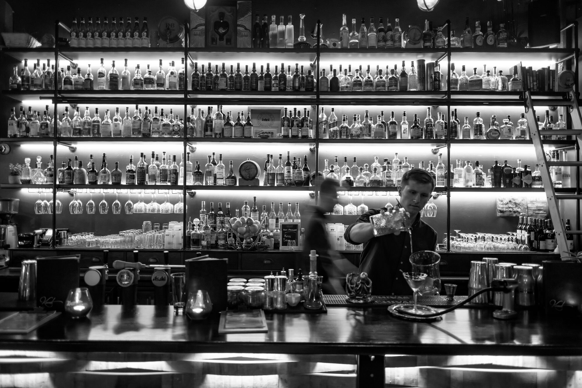 Bartenders-at-Kismet-Cocktail-Bar Black and White.jpg