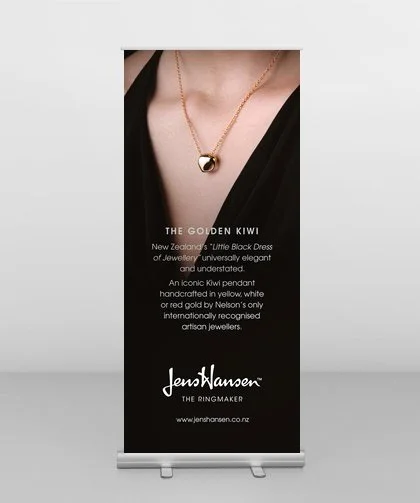 The Golden Kiwi. The little black dress of jewellery.