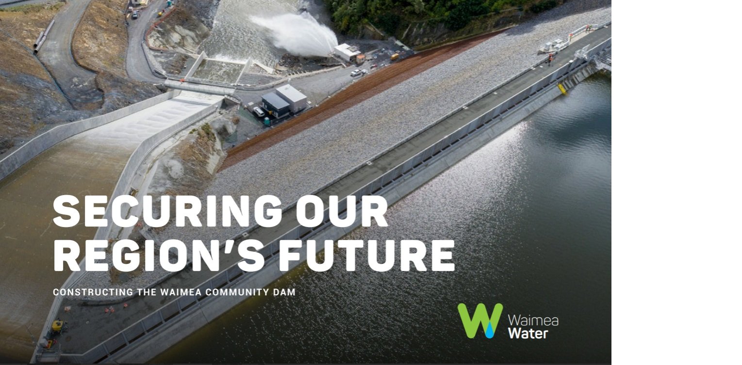 Wrote, designed and produced a book about the history and construction of the Waimea Community Dam.