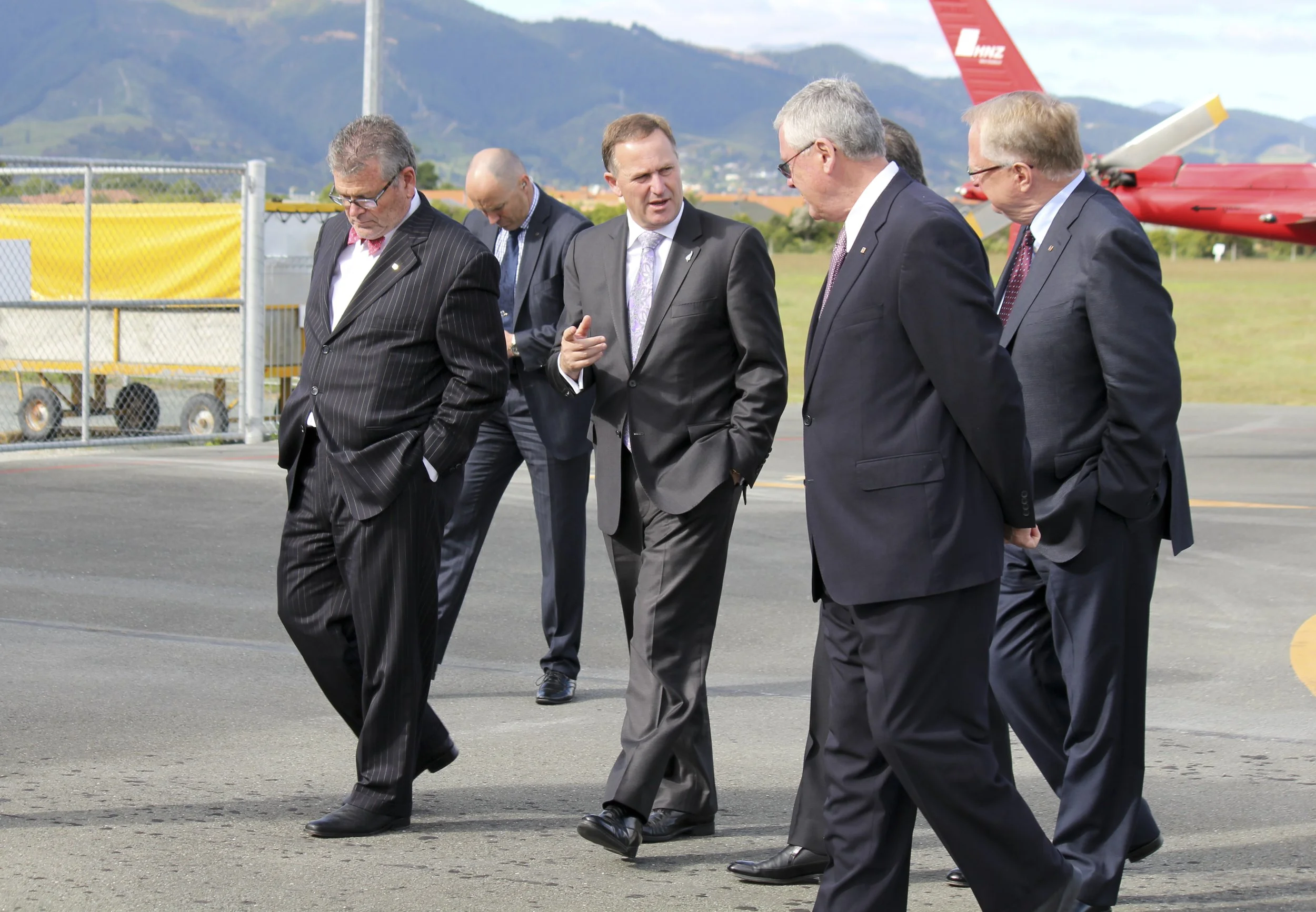 An event for Helicopters New Zealand's international board with then Prime Minister Rt Hon John Key as guest speaker.  
