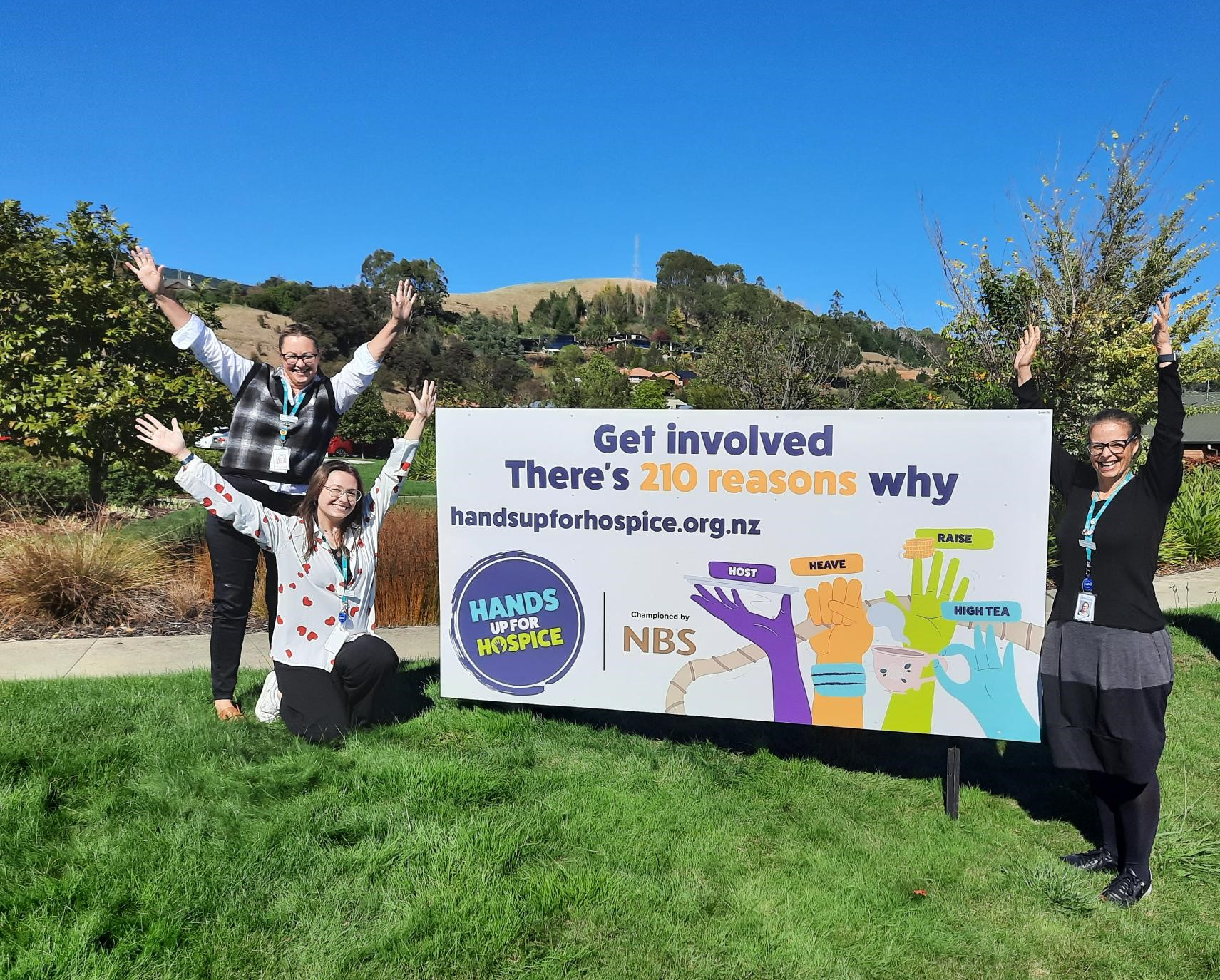 The 2024 Hands Up for Hospice inaugural campaign, championed by our client NBS, exceeded its fundraising target and is now a phenomenally successfully biennial appeal. 