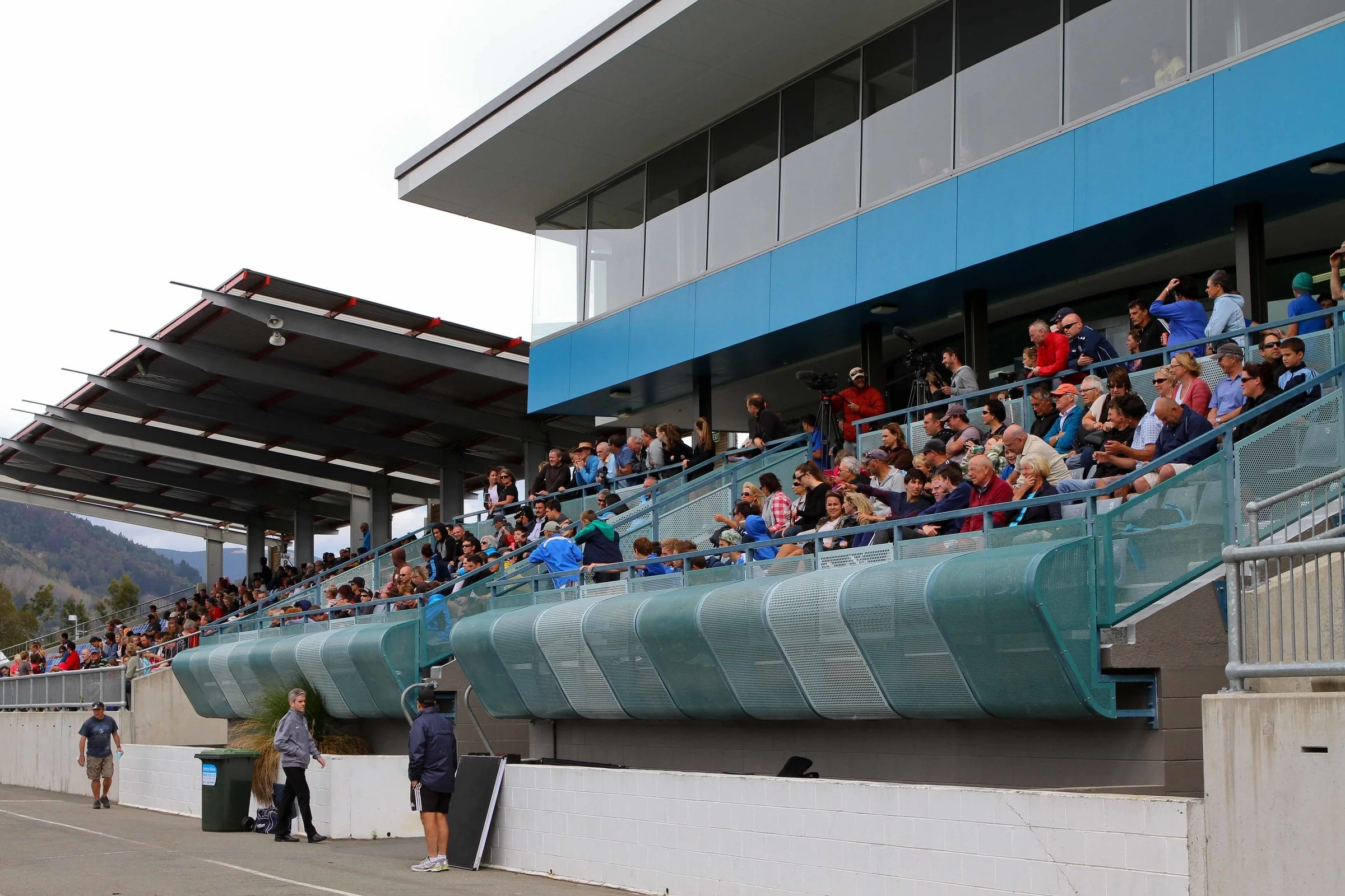 We promoted and ran the ASB National Youth League games and events for three seasons. This was the 2015 final between the Nelson Marlborough Falcons and Auckland at Trafalgar Park, achieving a record crowd for a New Zealand youth football game.