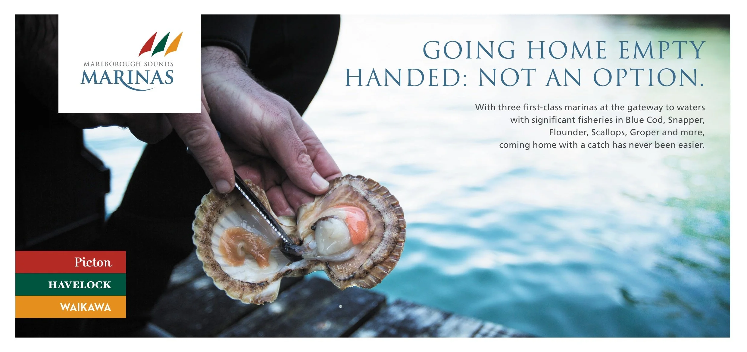 Going home empty handed: not an option. Sign us up. 
