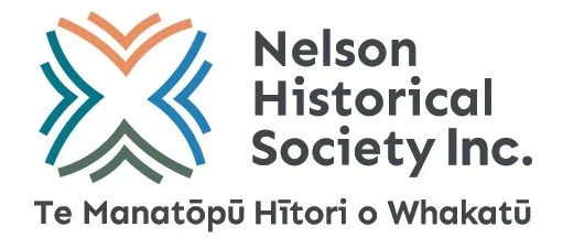 A new brand for the Nelson Historical Society, incorporating their new te reo Māori name.