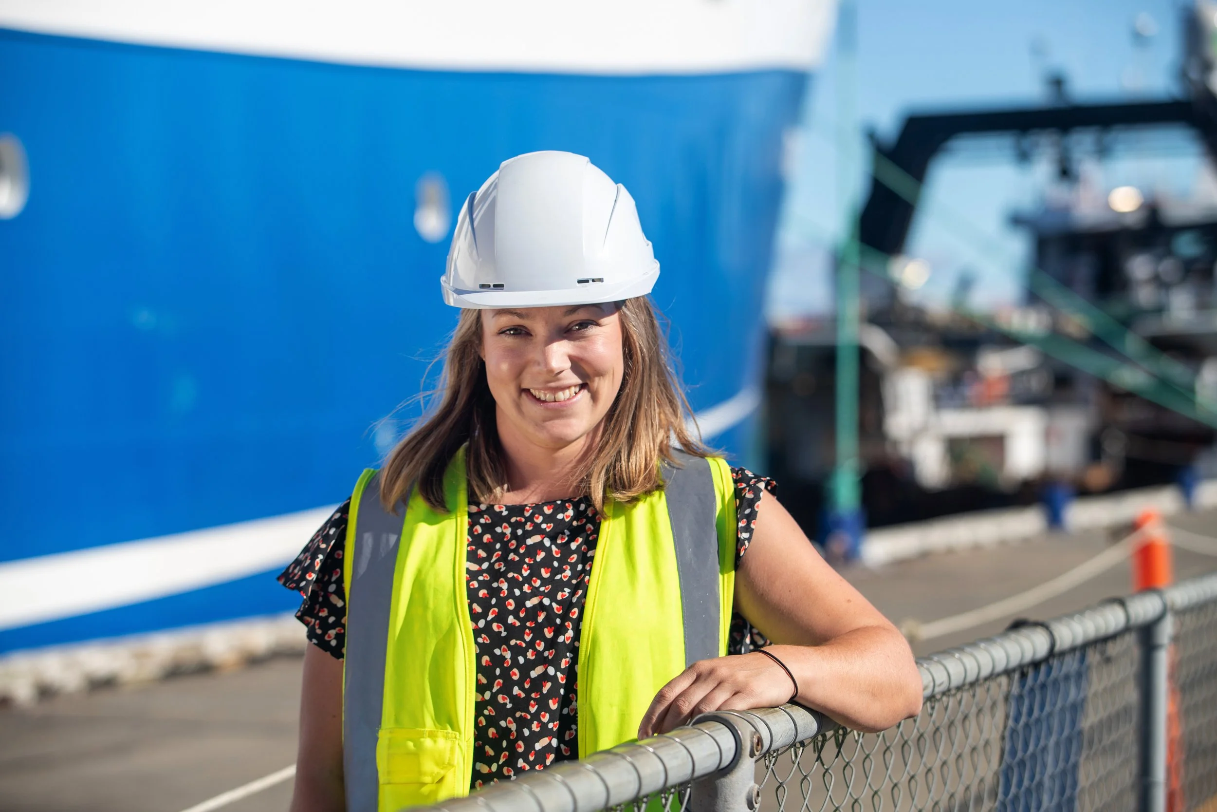 Putting the frontline forward. A Sealord photoshoot as part of an attention-grabbing recruitment marketing campaign.