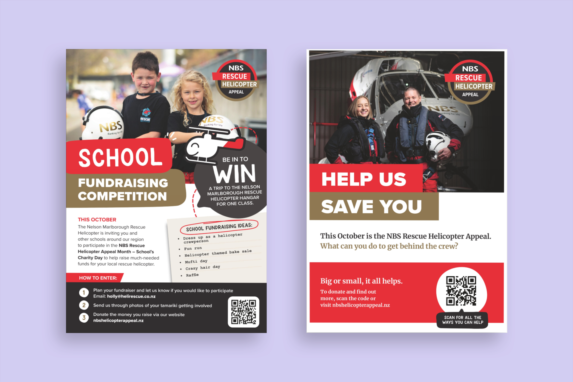 Getting the word out there through a highly integrated marketing communications strategy for the rescue helicopter. 