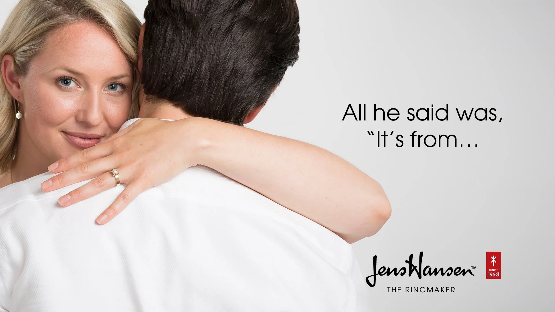 Saying something is from Jens Hansen means love.