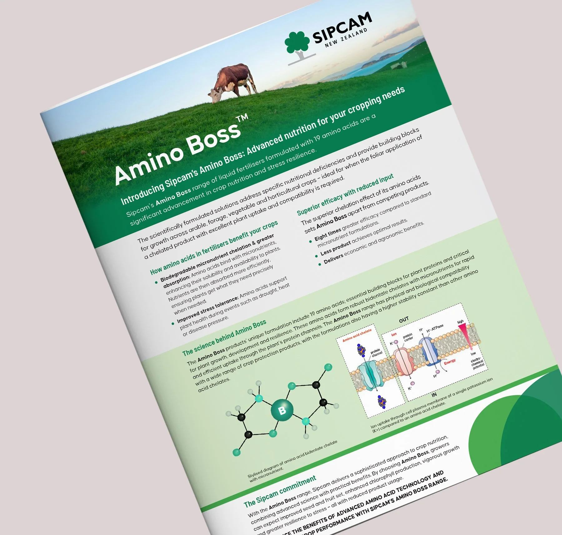 It is important to agritech company Sipcam that customers have the opportunity to understand the biochemistry of their products. 