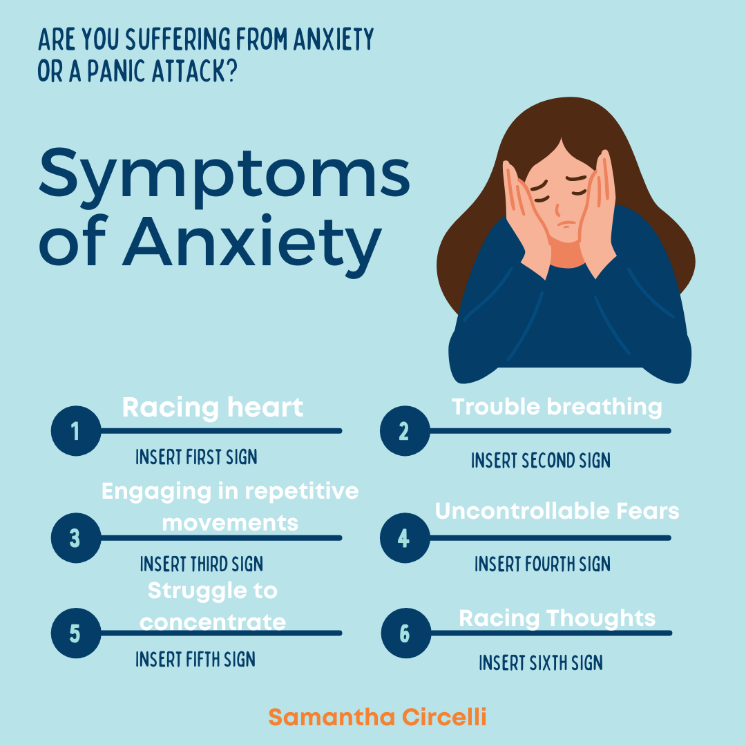 Symptoms of an Anxiety Attack | Therapy for Anxiety in St. Petersburg, FL