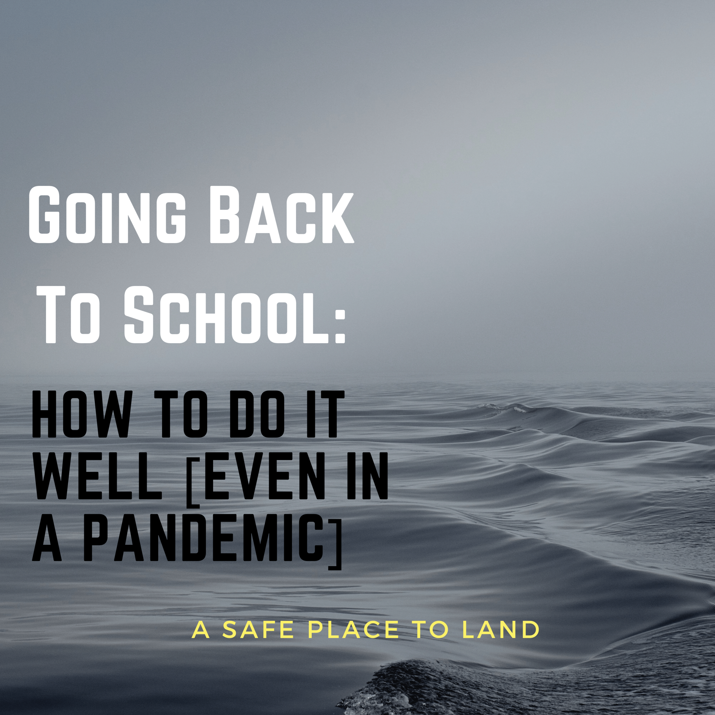 Going Back To School [in a pandemic]
