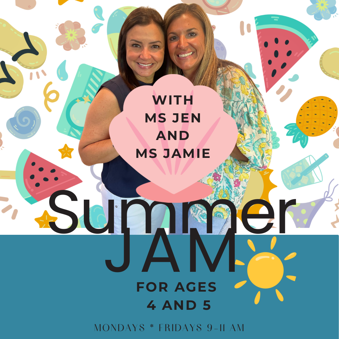 Summer class offered for ages4-5 with two certified teachers at beach house studio in Lavallette, NJ