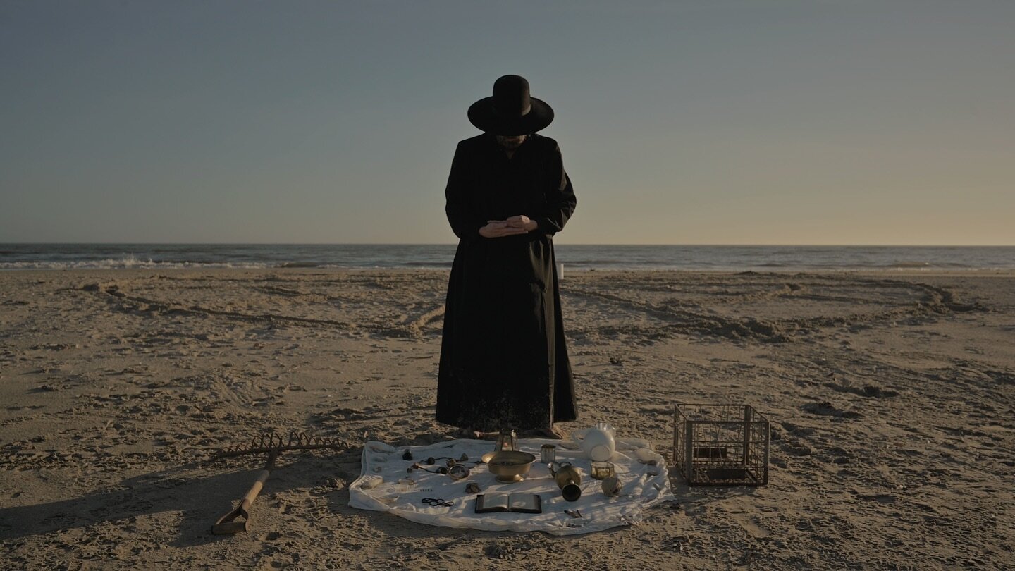 the devil you know by @brotherdege : music video coming 1/24/24

a traveler daydreams a symbolic ritual to sever his attachment to his past love; inspired by the elements, rolling tides, and phases of the moon, pledging homage to jodorowsky&rsquo;s p