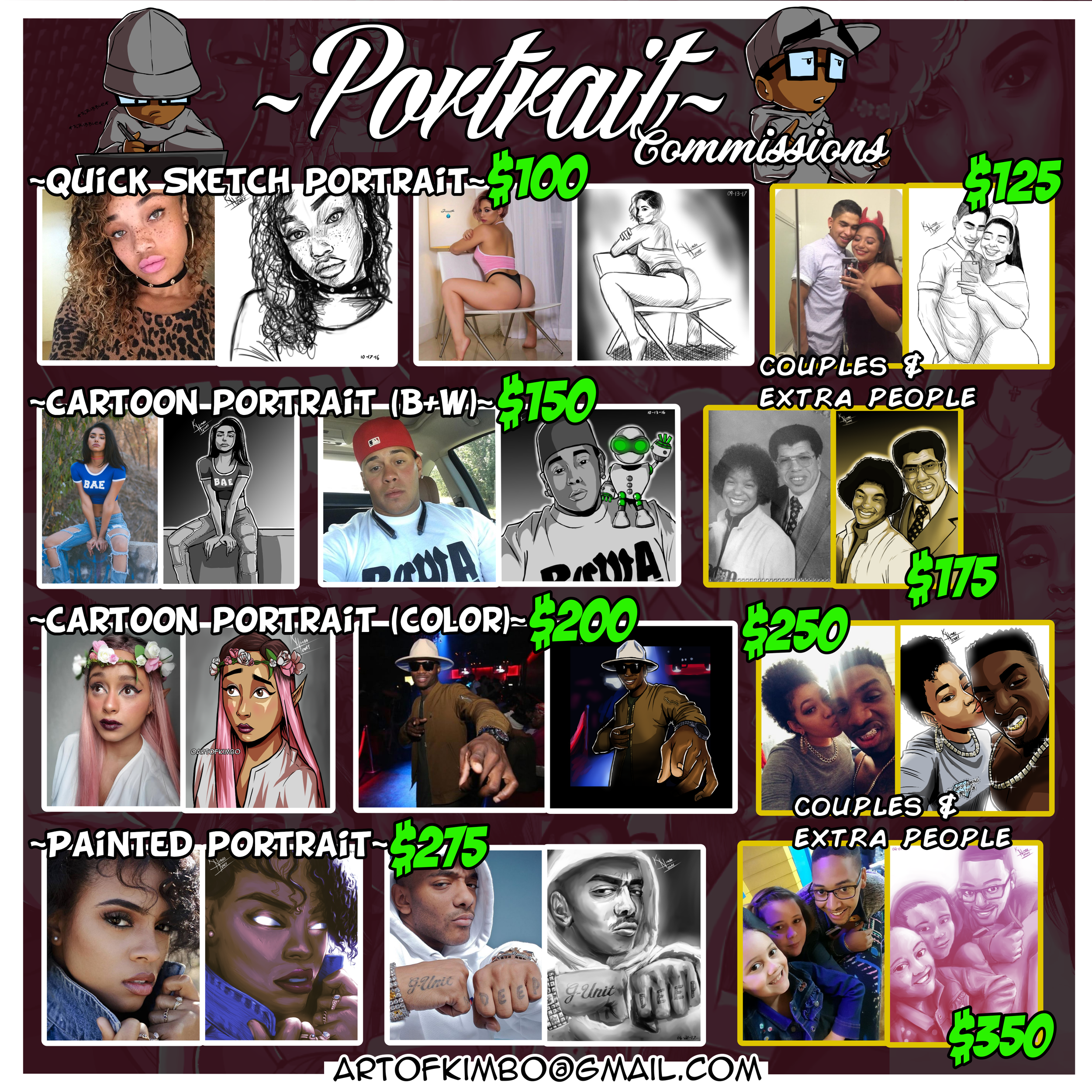 [Commission Info] Portraits.png