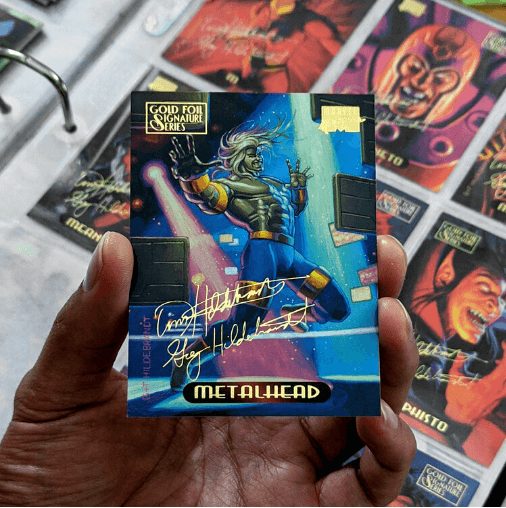 x-men 2099 Metalhead Trading Cards Mail Call