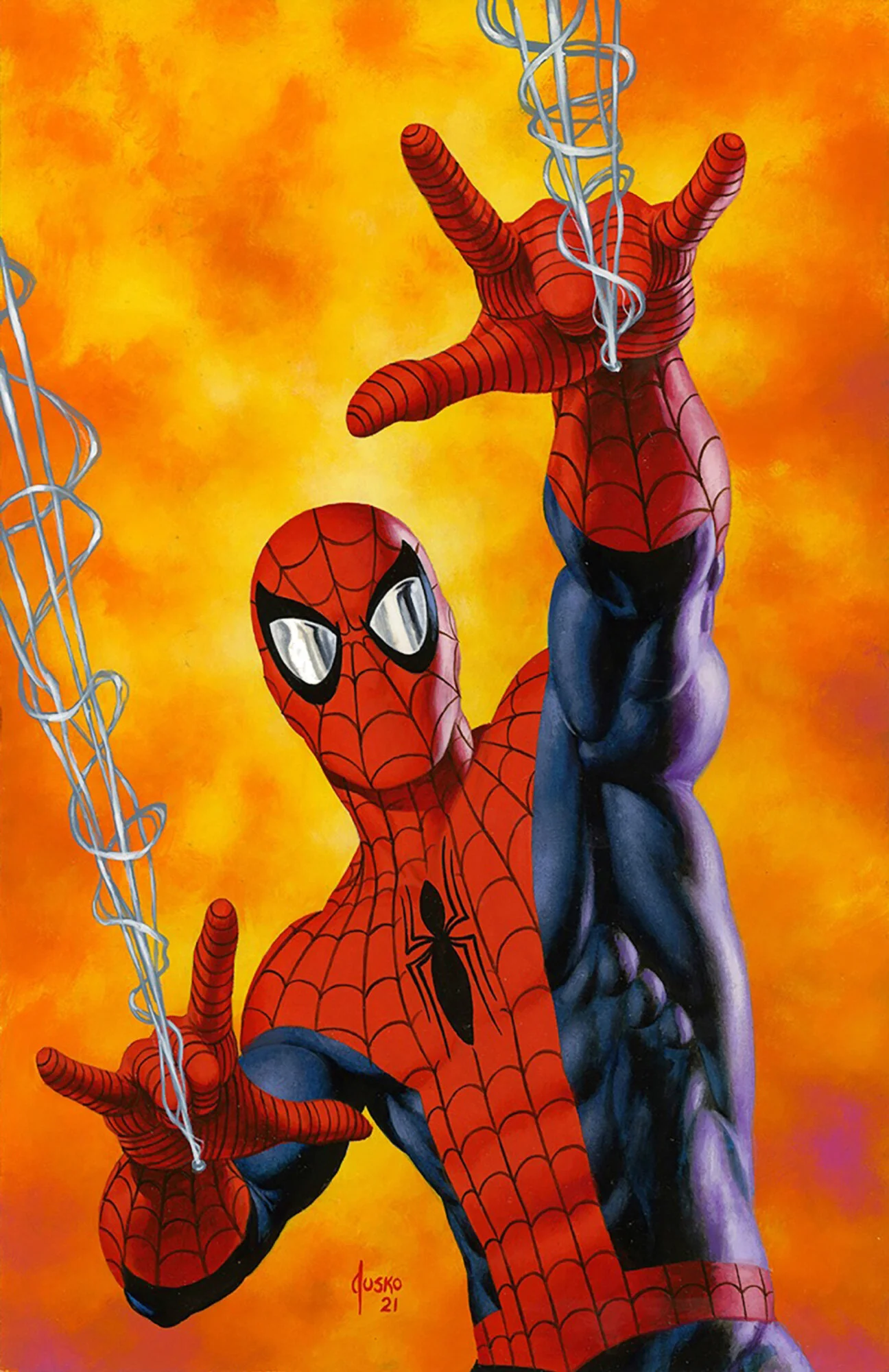 Spider-Man by artist Joe Jusko