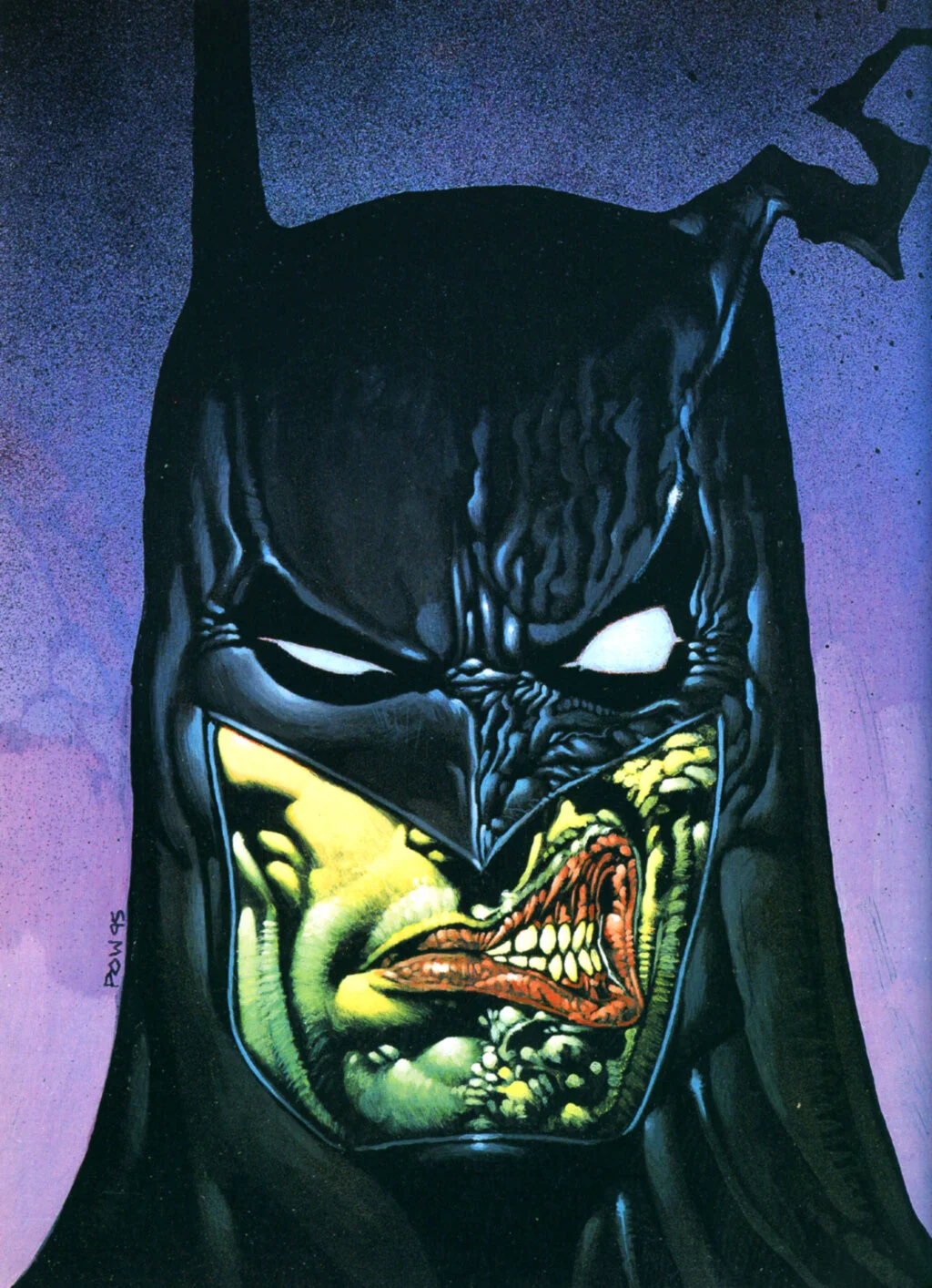 Bat-Face by artist Dermot Powers