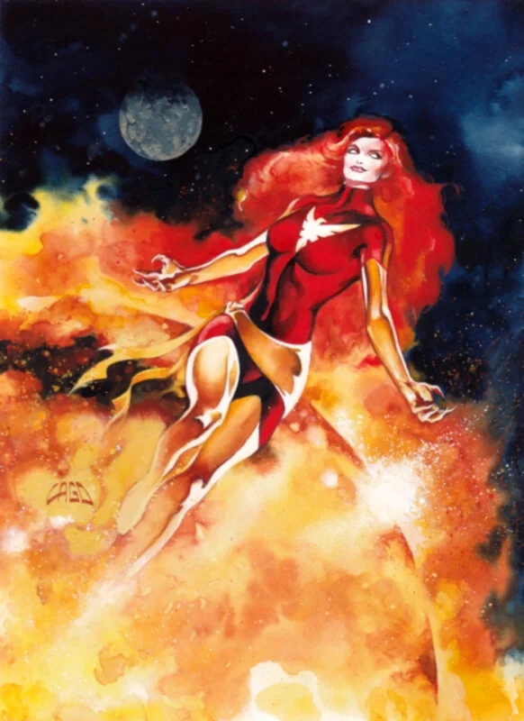 Dark Phoenix by artist Ray Lago
